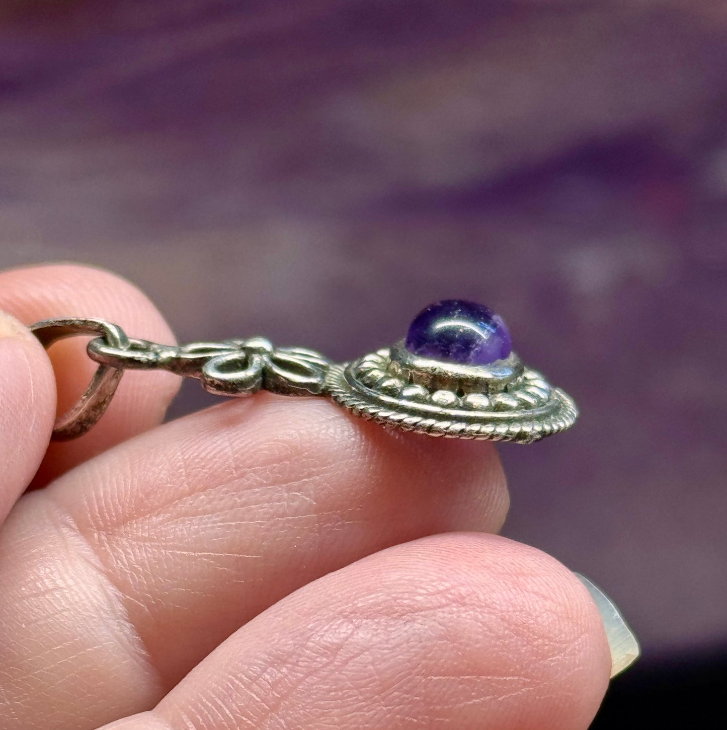 Pendentif d’améthyste