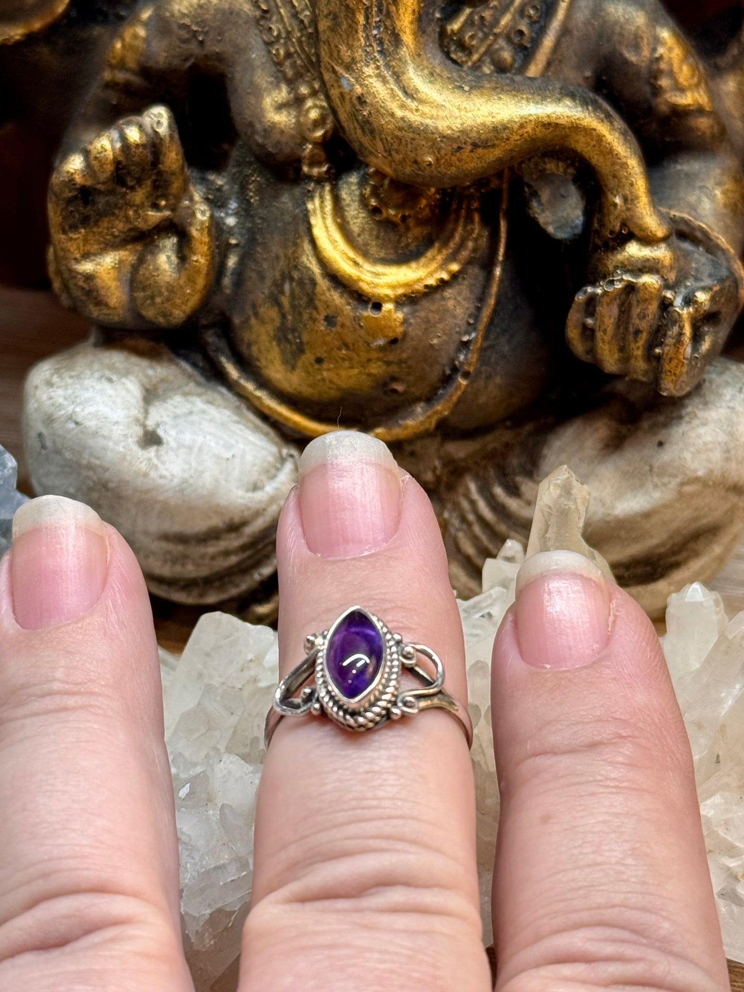 Bague améthyste