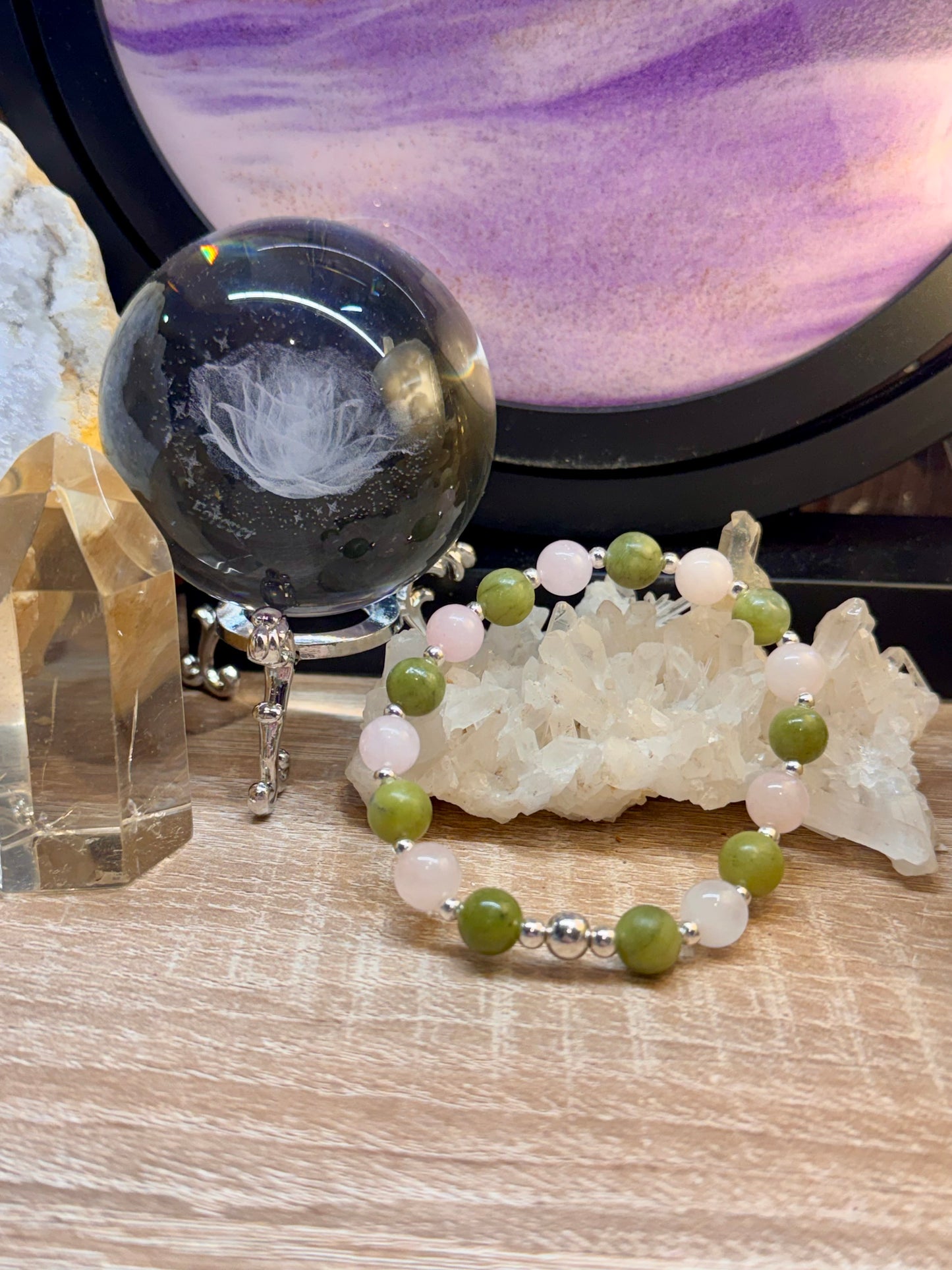 Bracelet "Apaisement et Amour Inconditionnel "