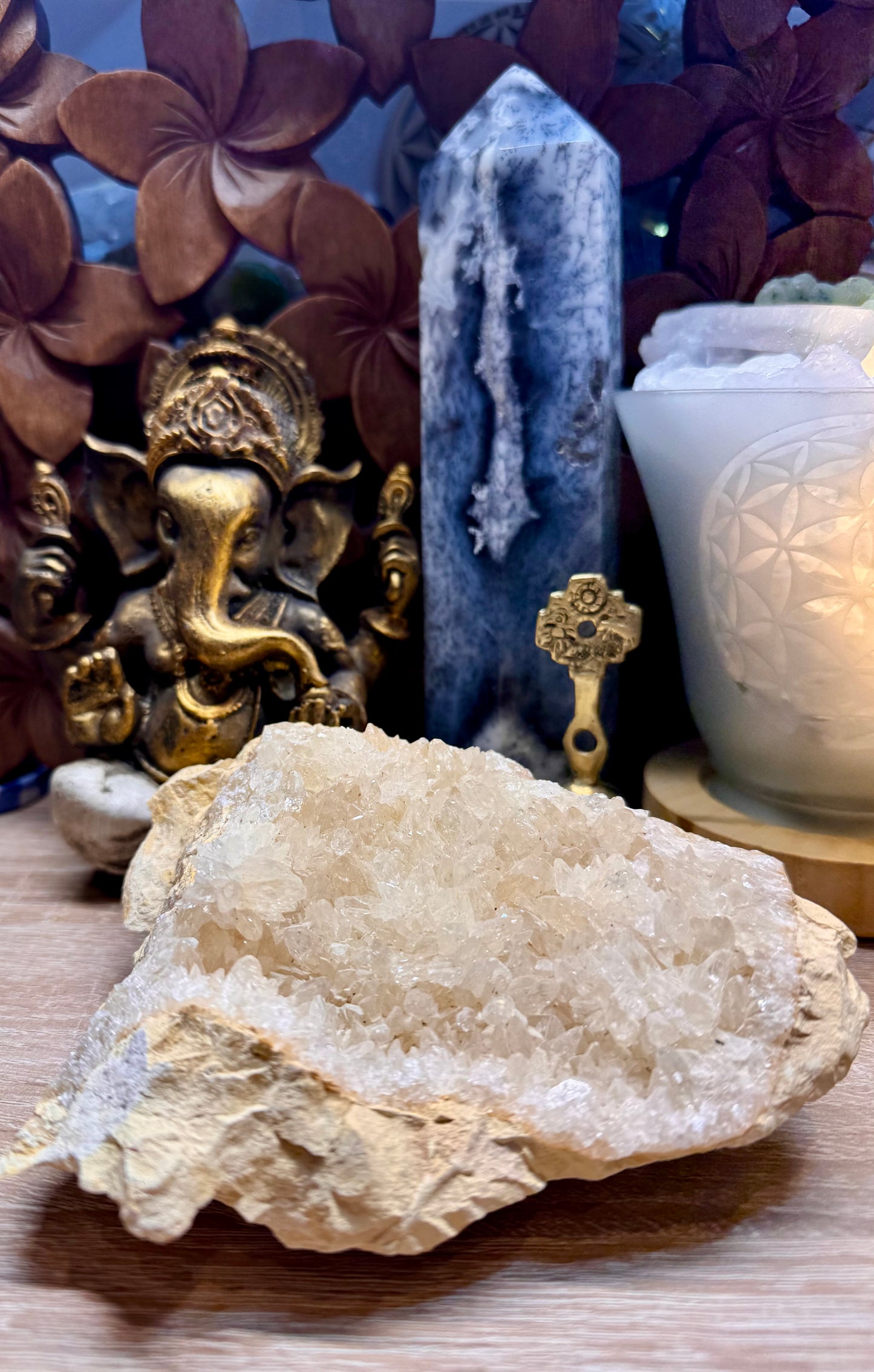 Druse de calcite