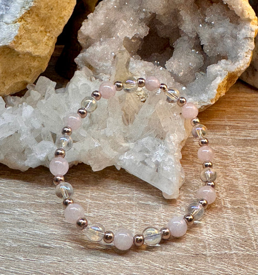 Bracelet "Amour Inconditionnel, Tranquillité et Joie"
