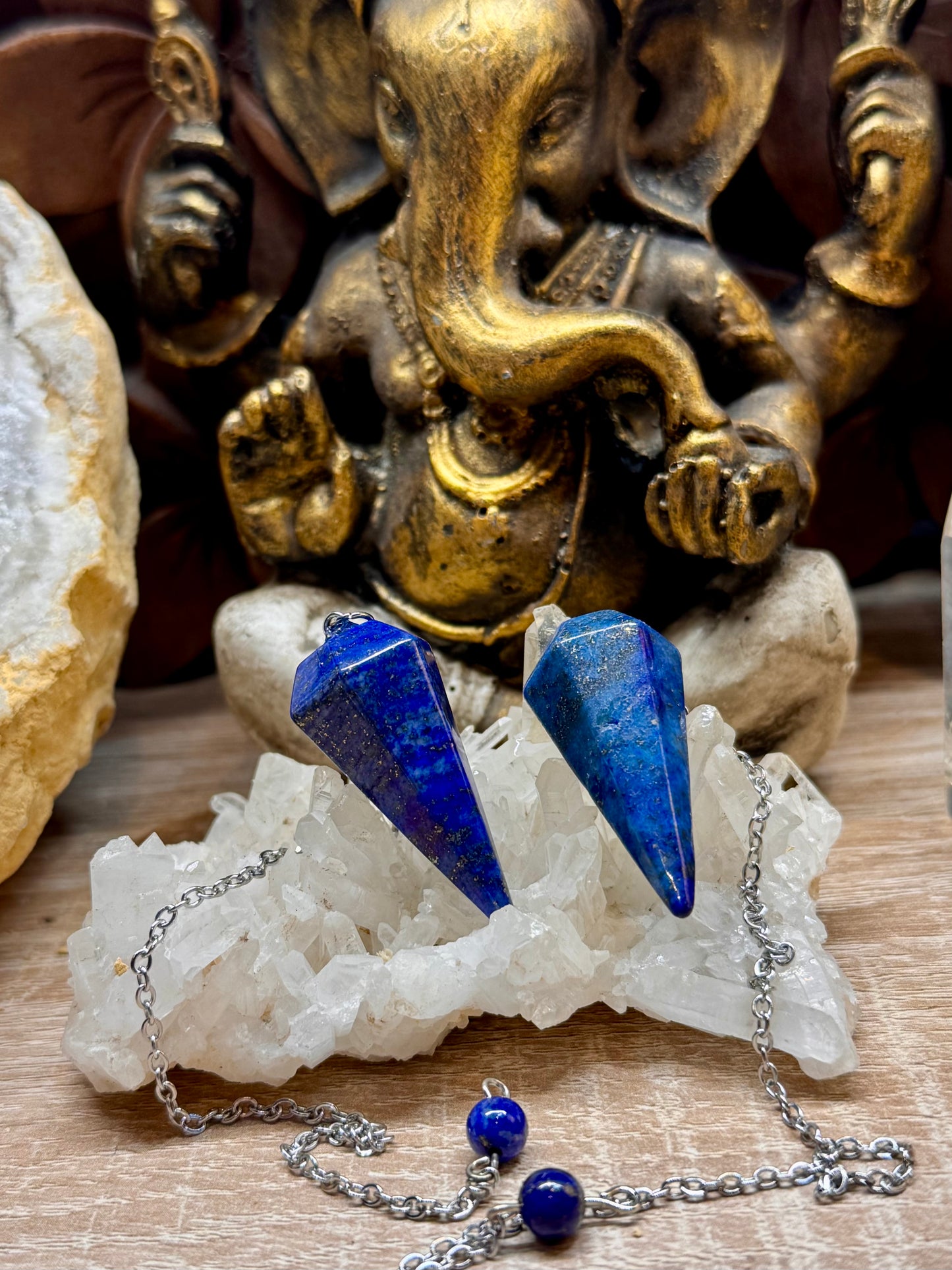 Pendule faceté Lapis-Lazuli