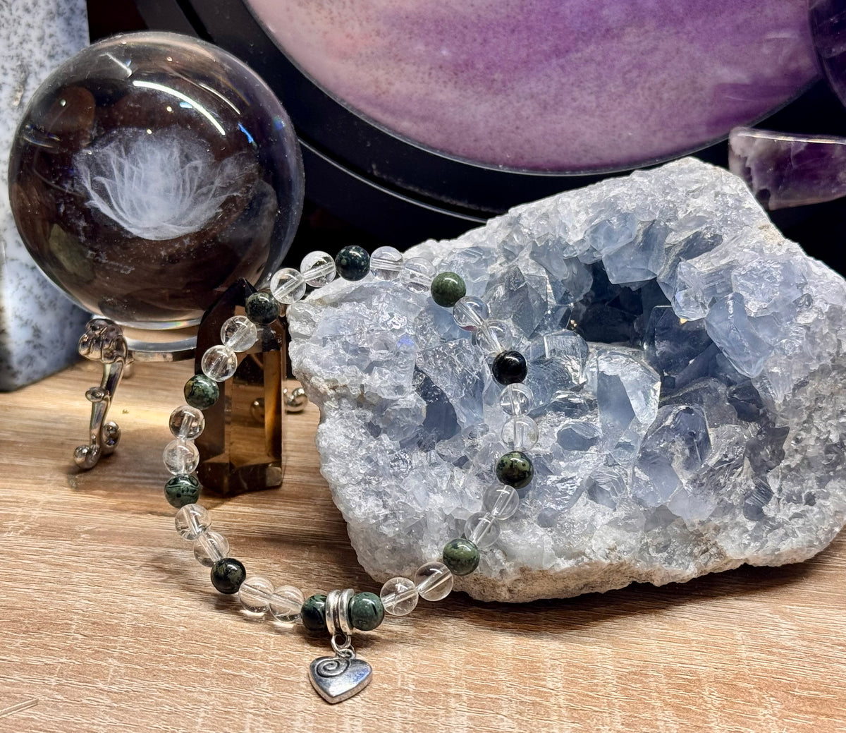 Bracelet de lithothérapie "Guérison Intérieure"