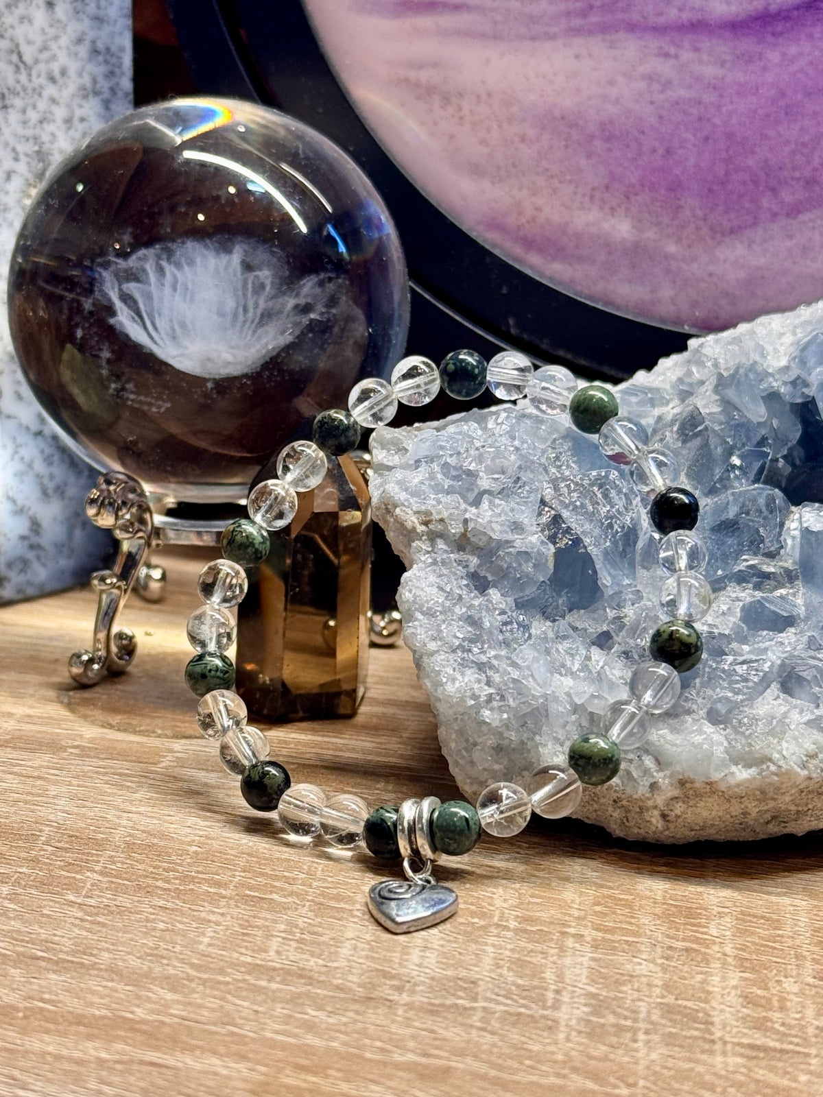 Bracelet de lithothérapie "Guérison Intérieure"