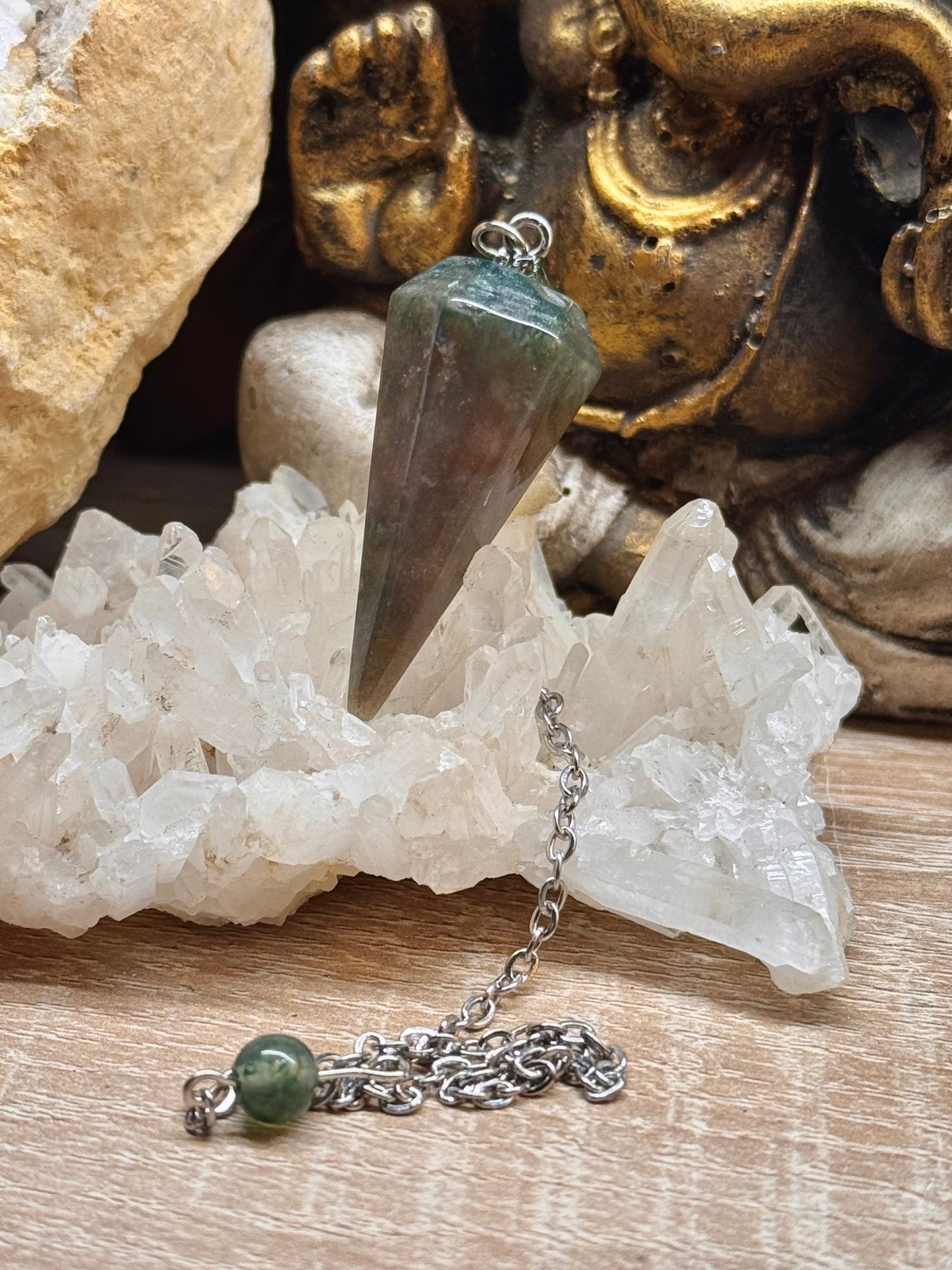 Pendule en Agate Indienne