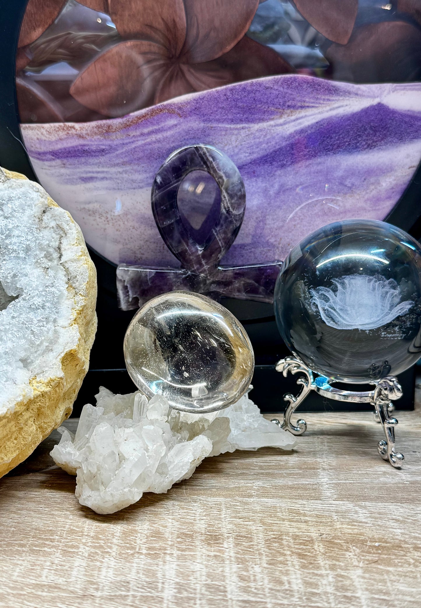 Galets de Quartz Cristal