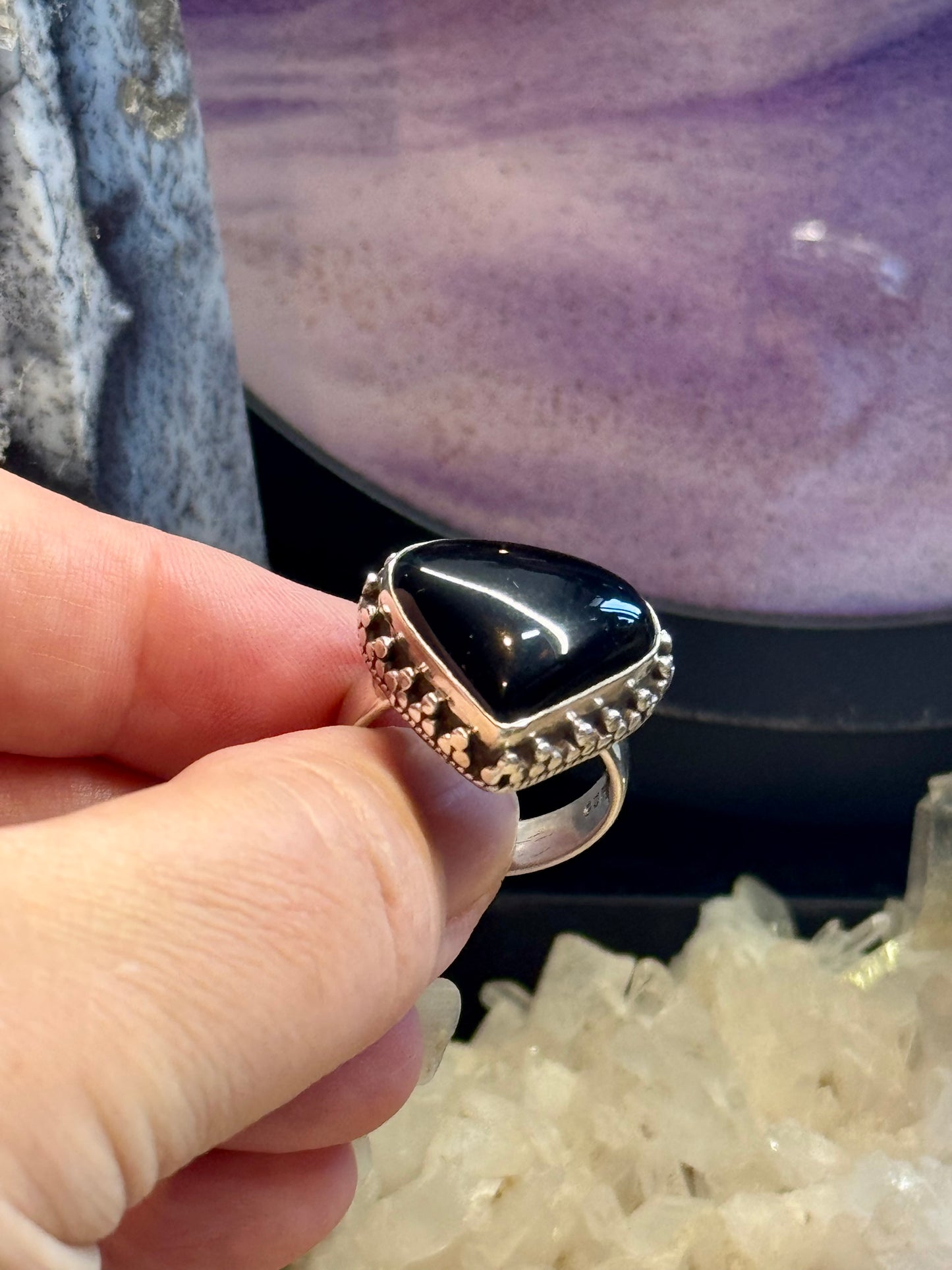 Bague en Onyx T57