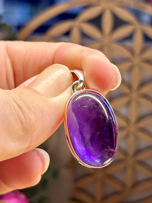 Pendentif d’améthyste