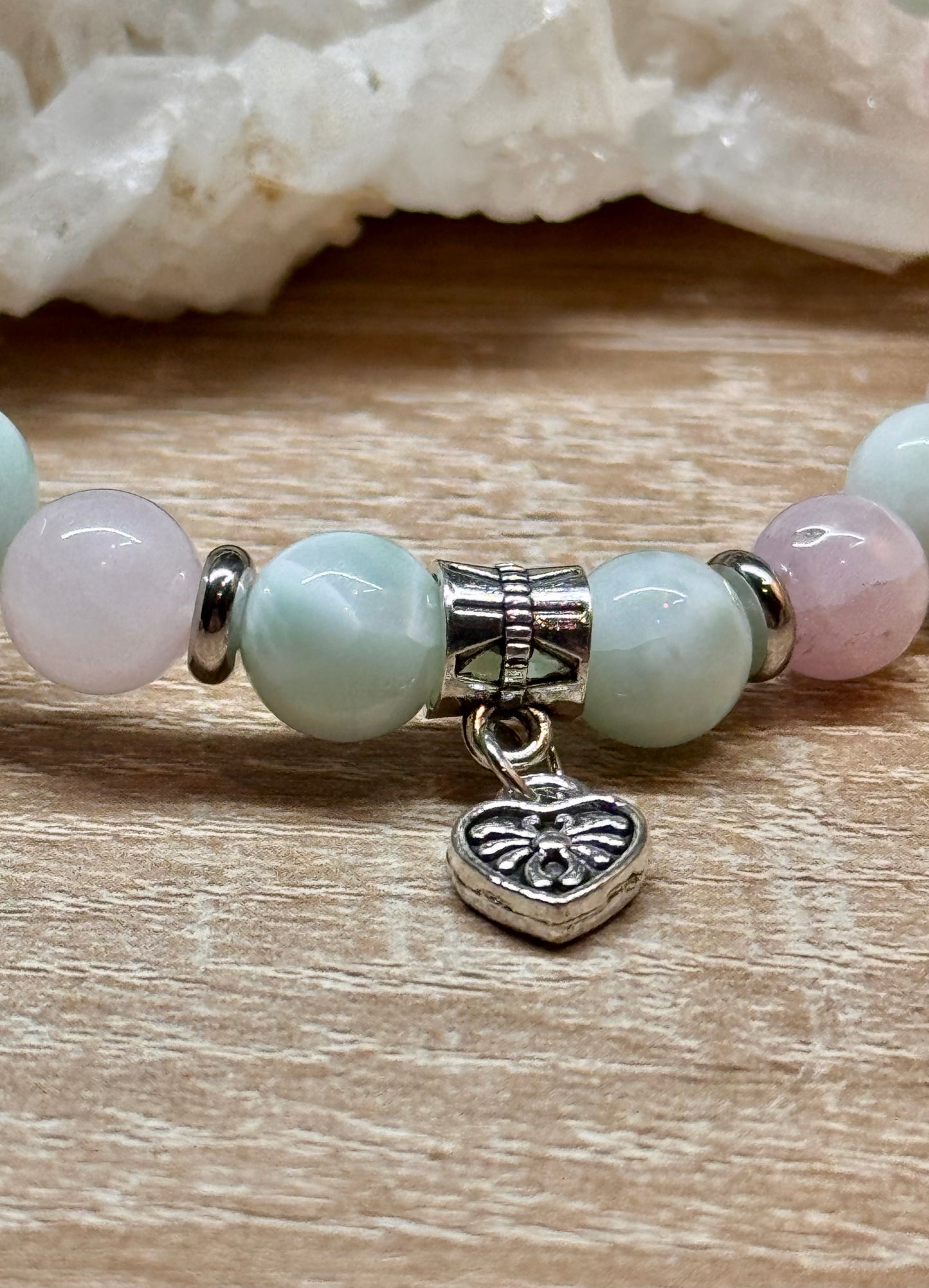 Bracelet "Compassion, Amour et Bonheur"