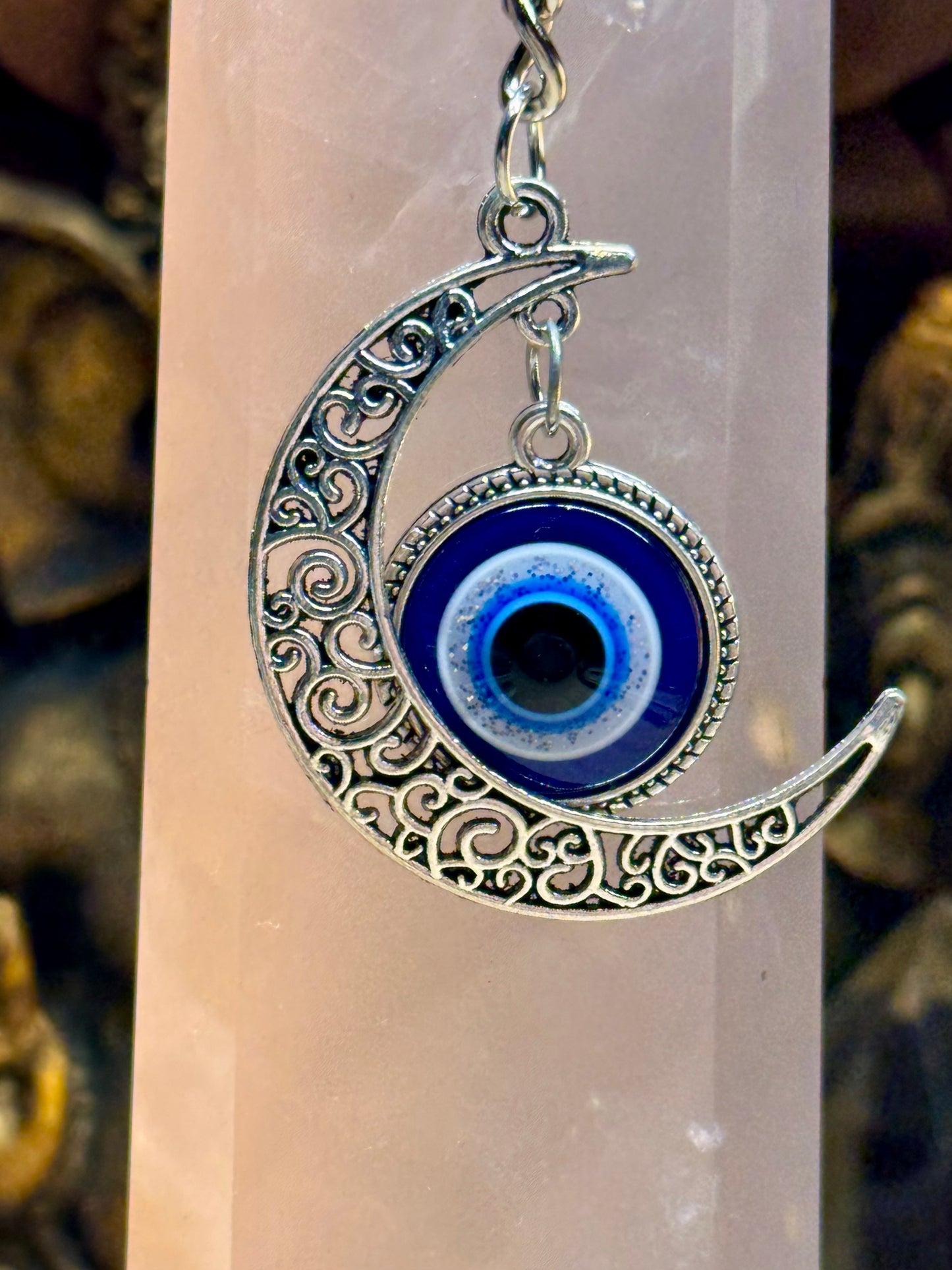 Porte-clé Œil de Nazar et labyrinthe