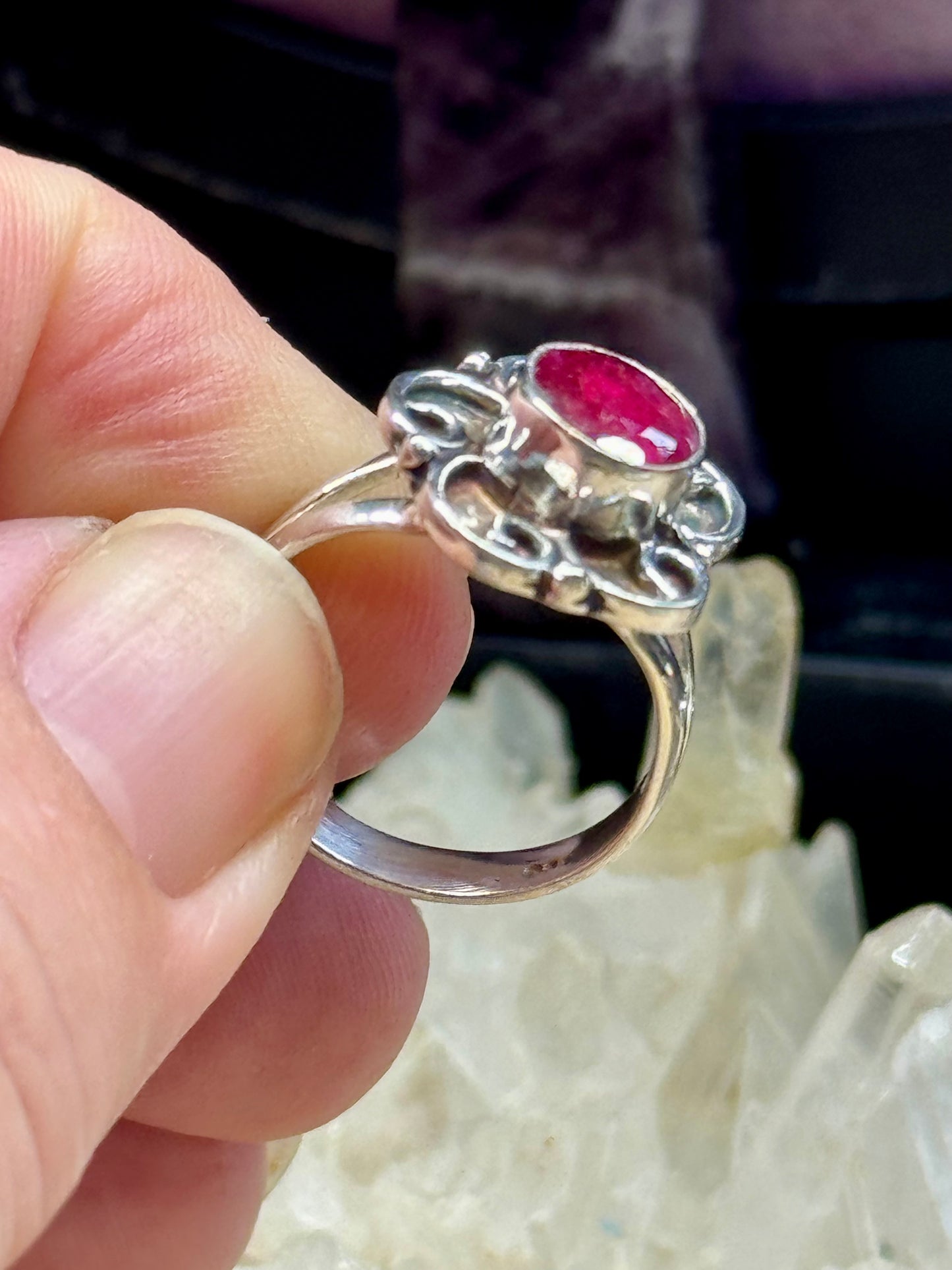 Bague Rubis T51,5
