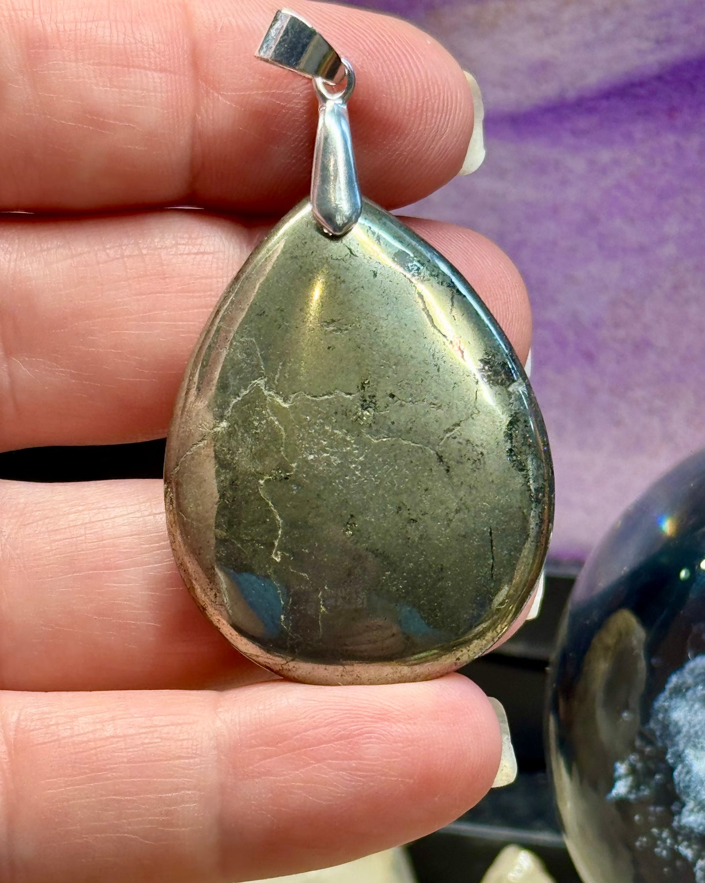 Pendentif en Pyrite