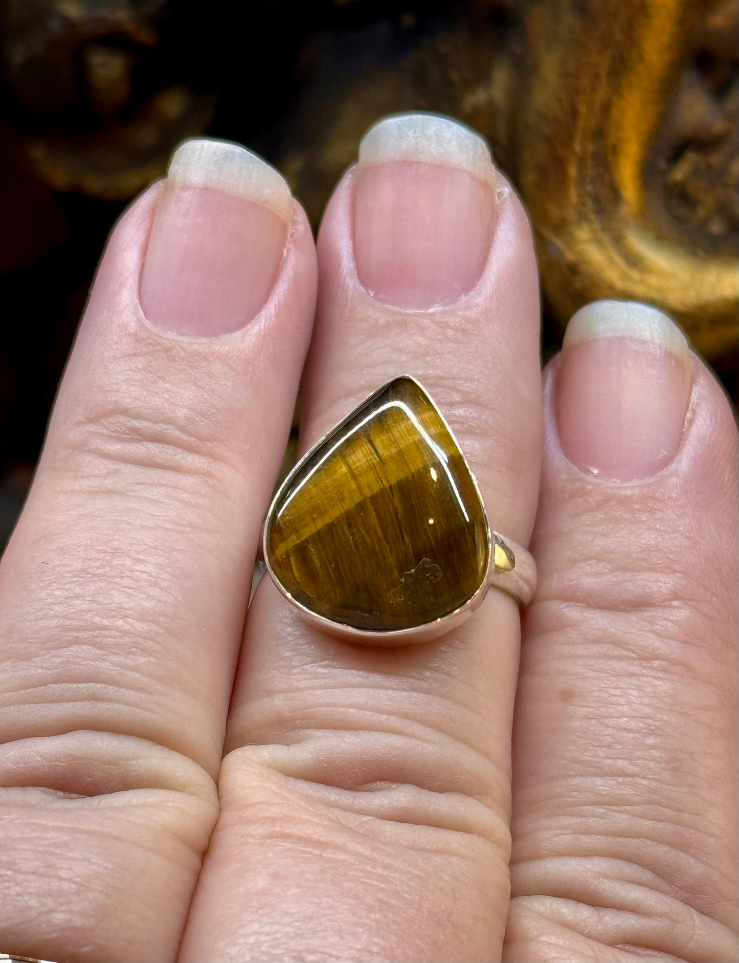 Bague Oeil de tigre