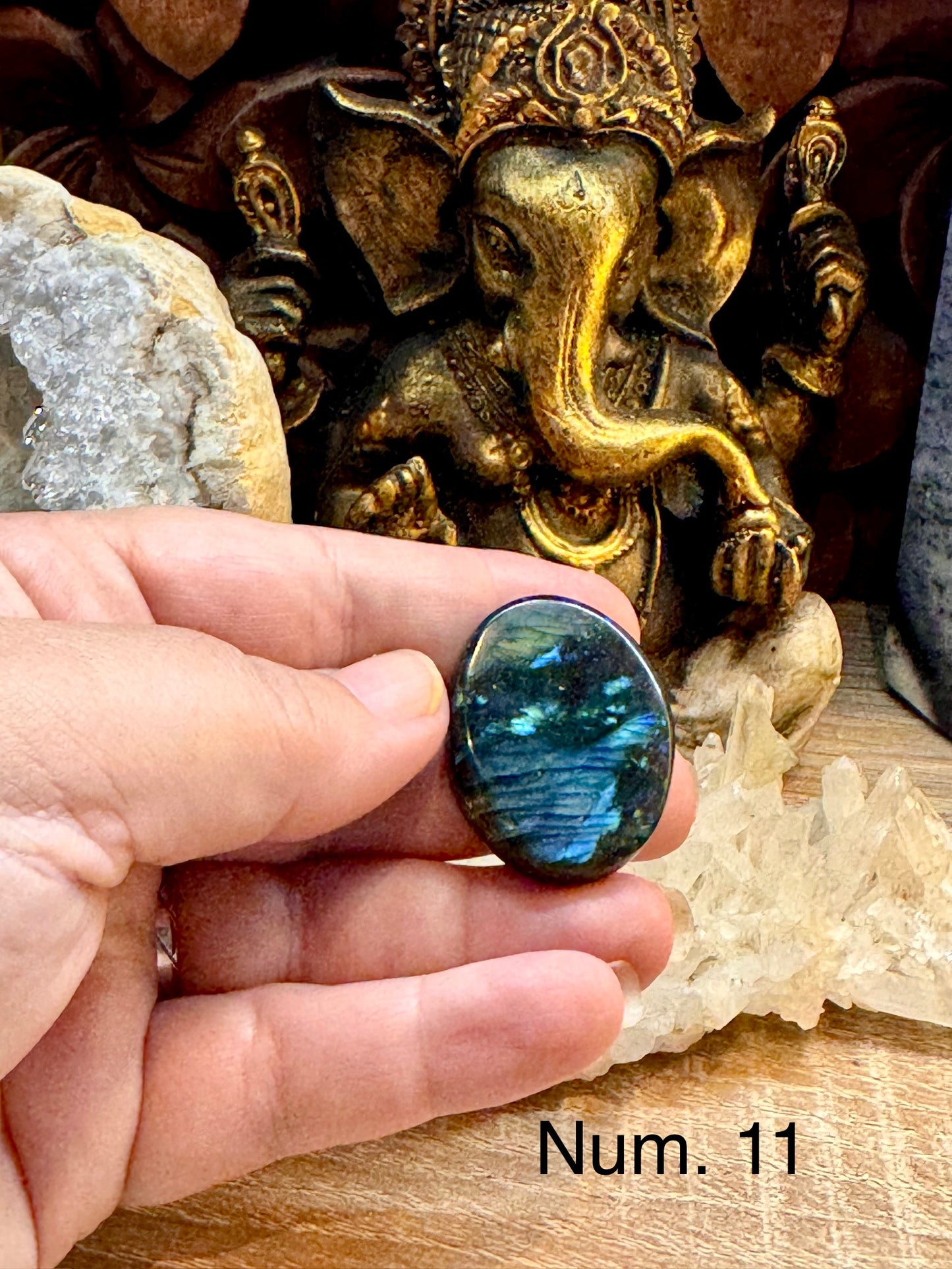Galet de Labradorite