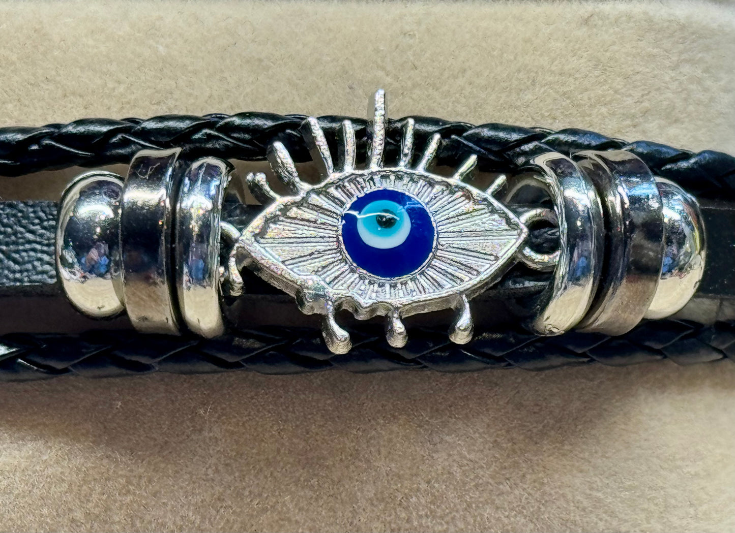 Bracelet ajustable en similicuir - 2