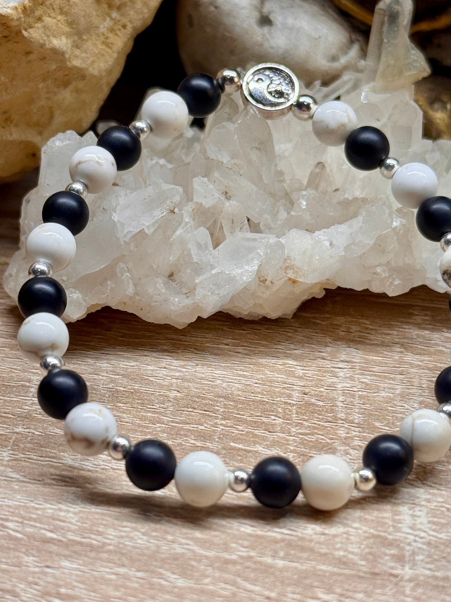 Bracelet "Équilibre" Yin et Yang