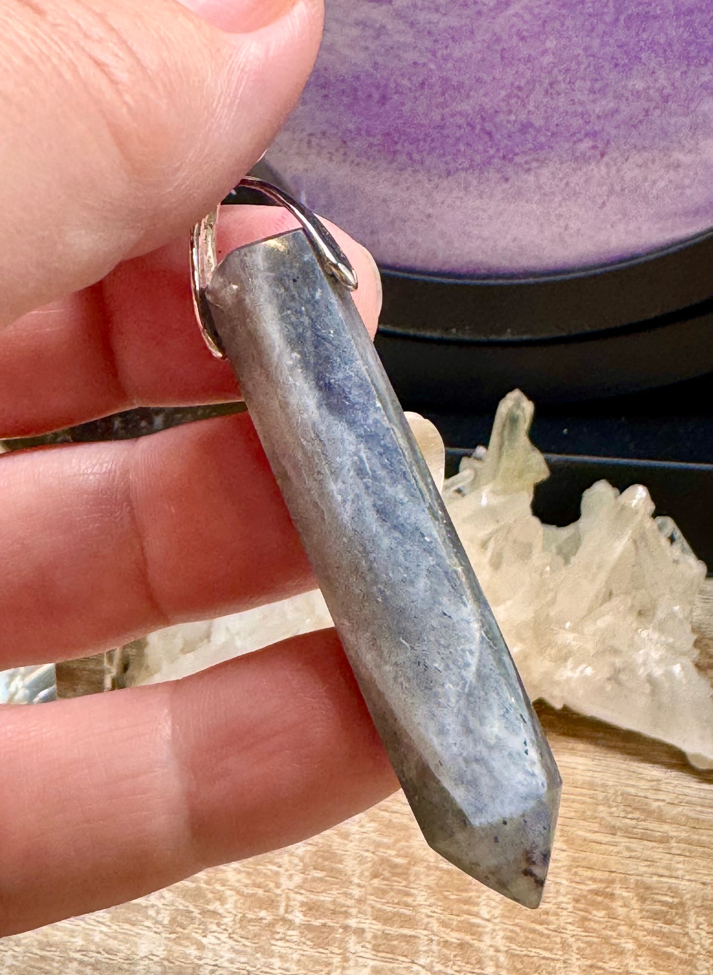 Pointe de labradorite