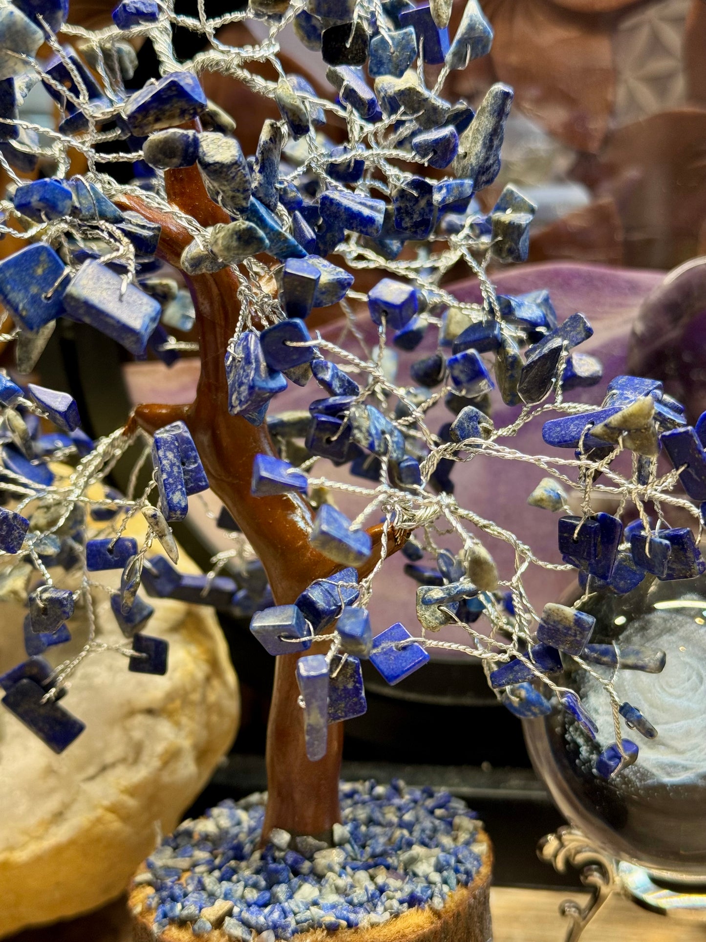 Arbre du bonheur en  Lapis-lazuli
