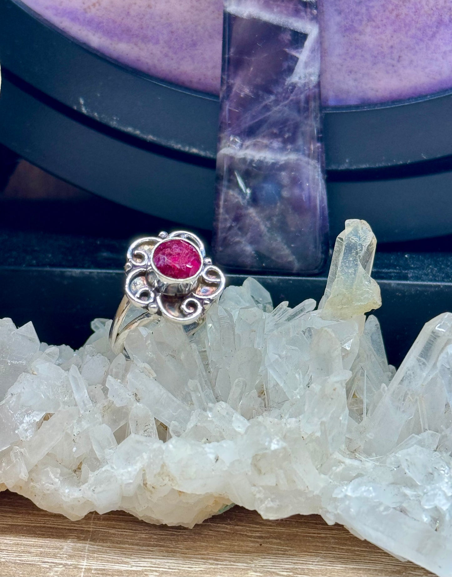 Bague Rubis T51,5
