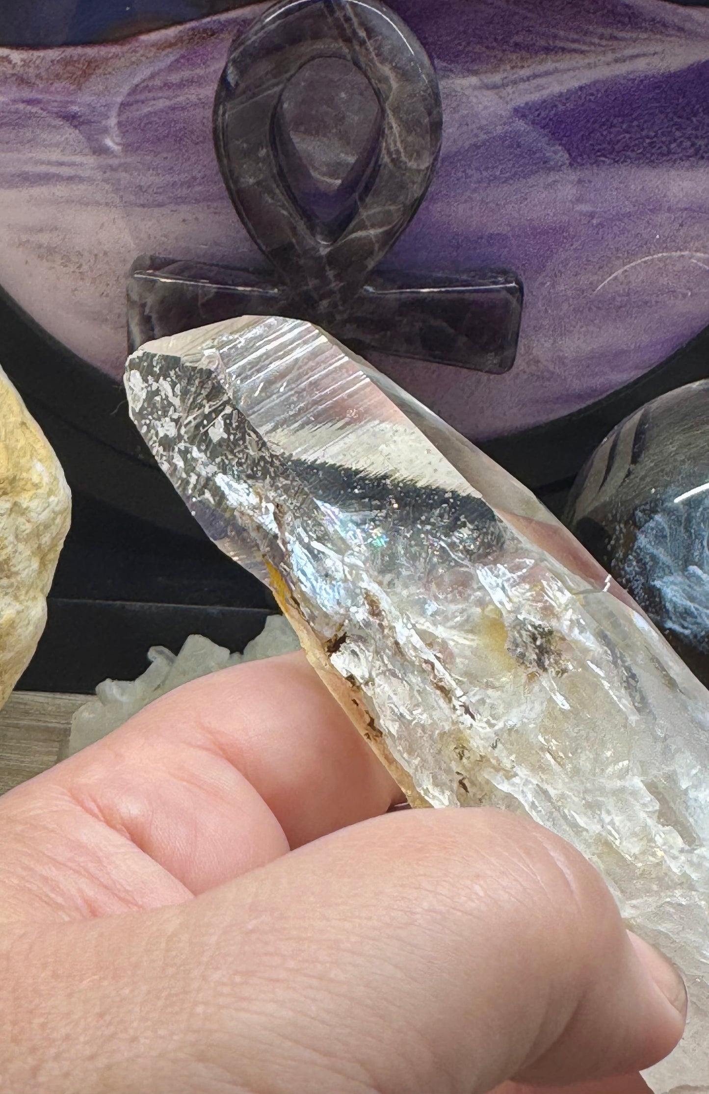 Pointe de Quartz Lémurien - 6