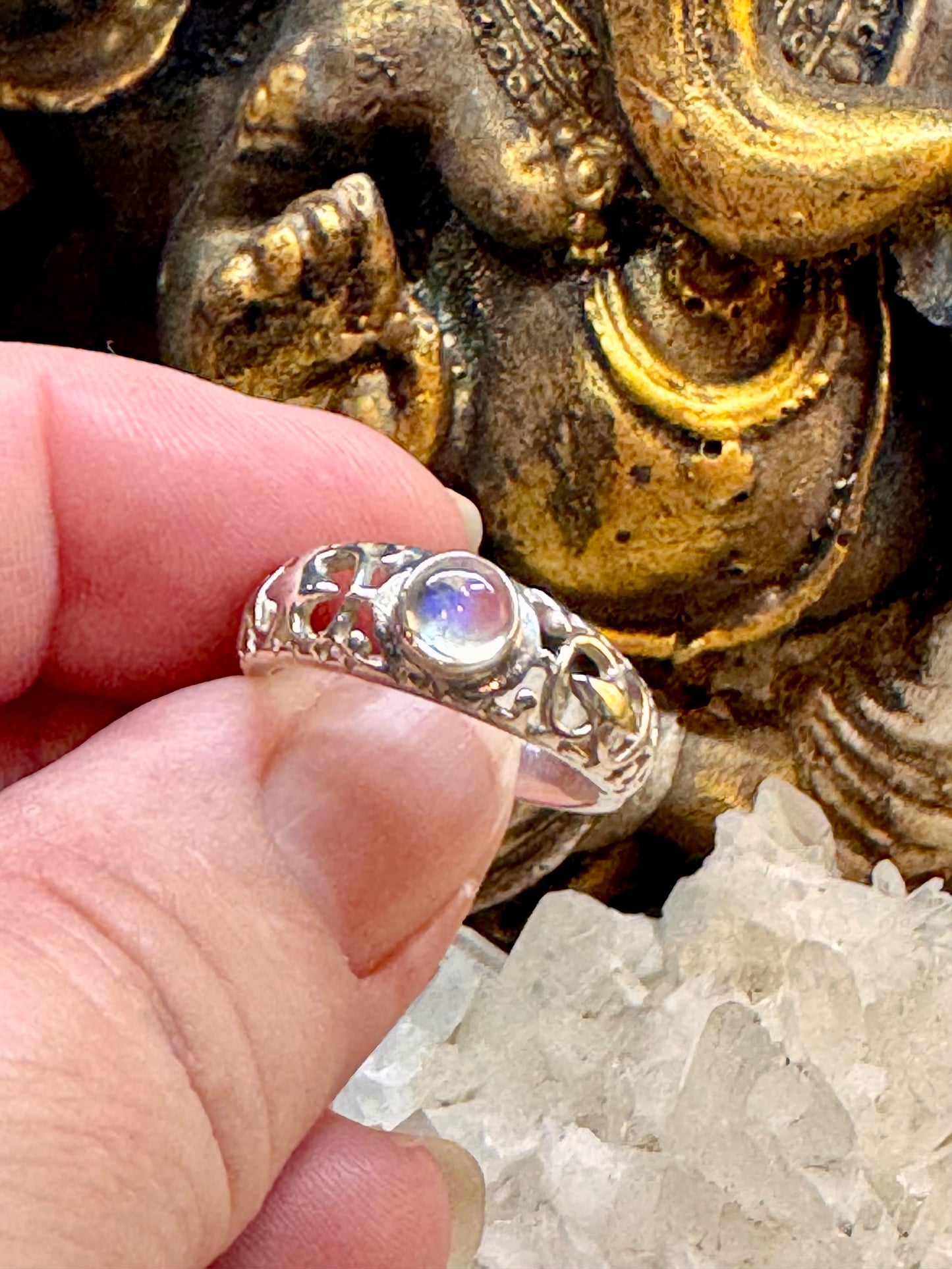 Bague Pierre de lune T52