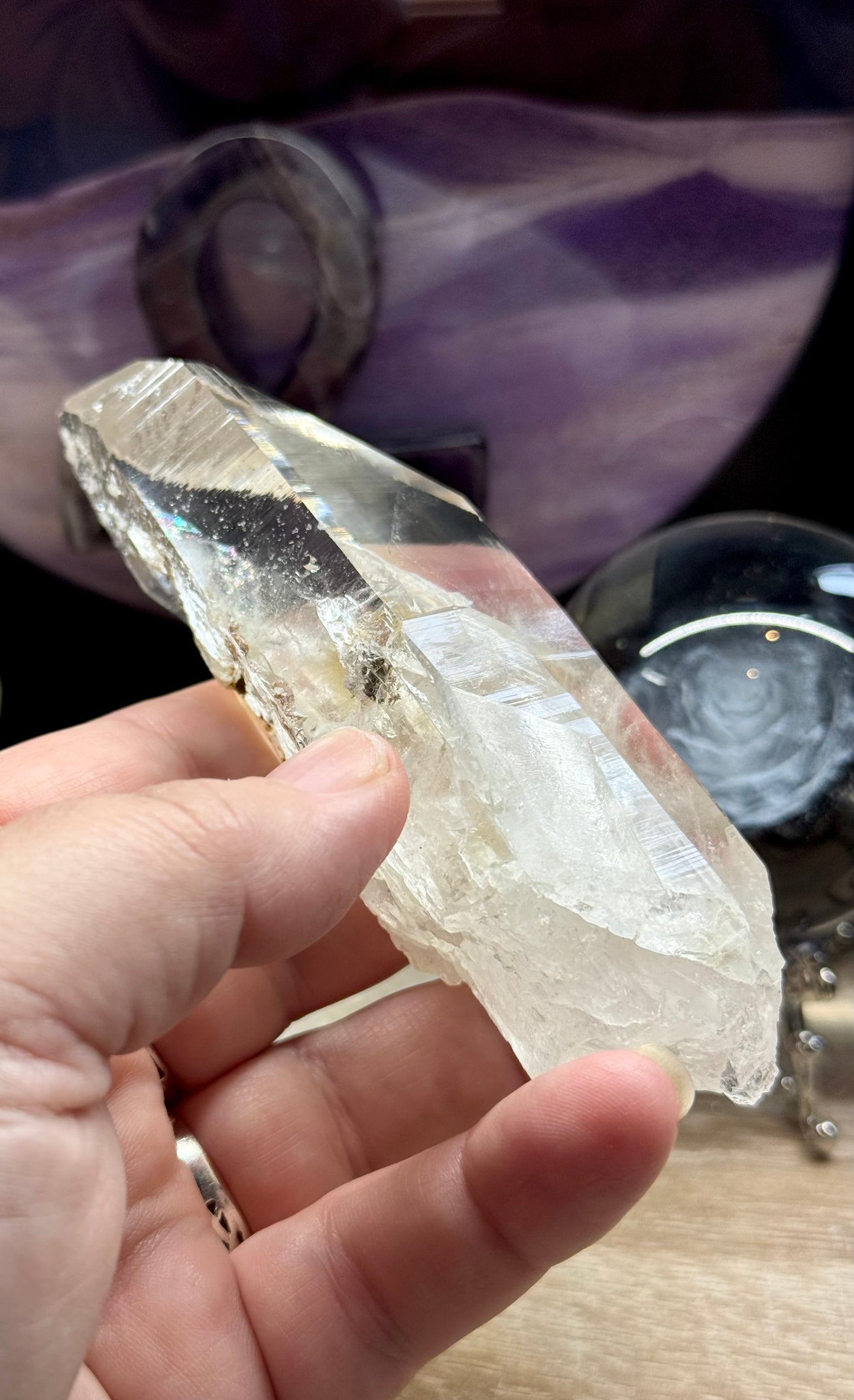 Pointe de Quartz Lémurien - 6