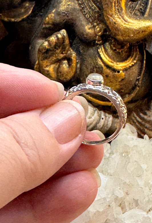Bague Pierre de lune T52
