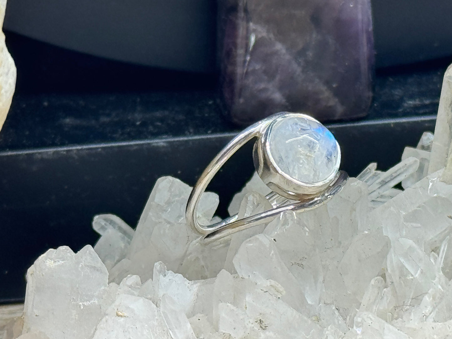 Bague Péristérite T49