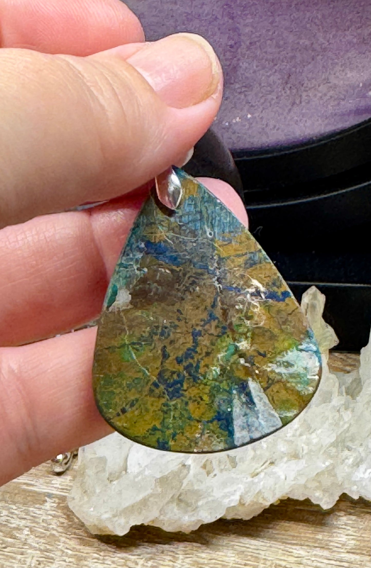 Pendentif d’Azurite