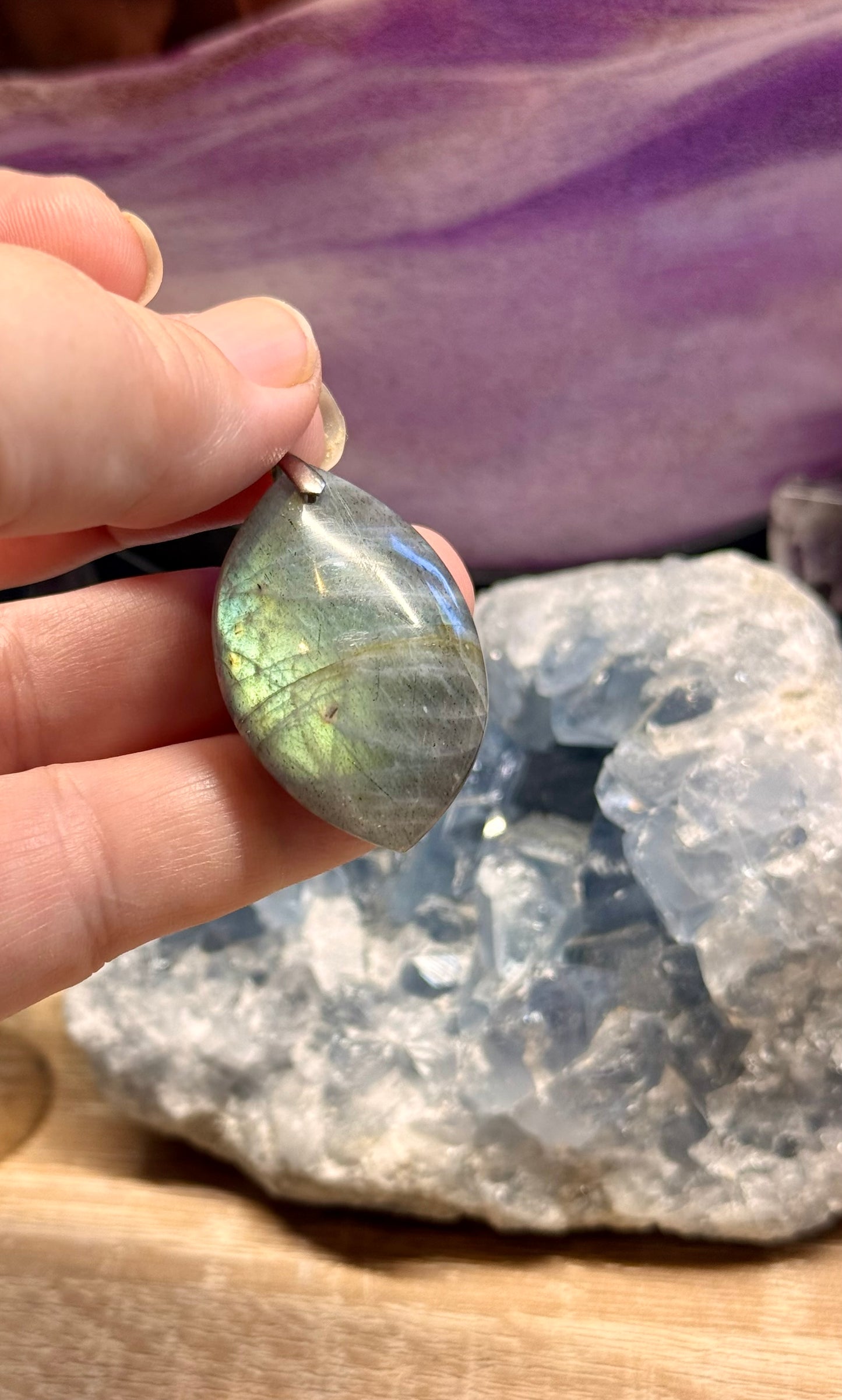 Pendentif de Labradorite