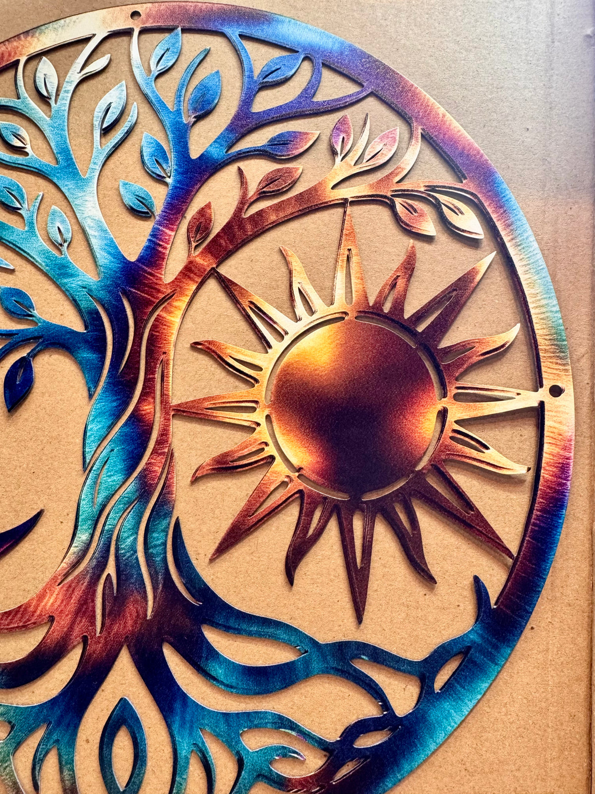 Décoration murale Soleil/Lune
