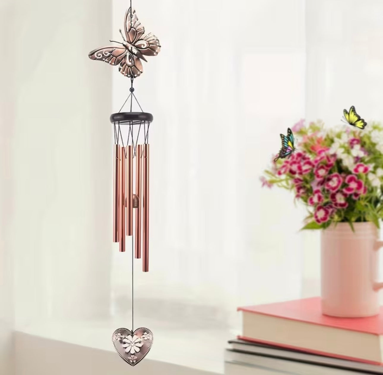 Carillon Papillon et cœur