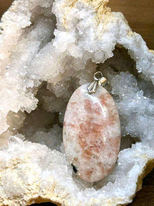 Pendentif de pierre de soleil
