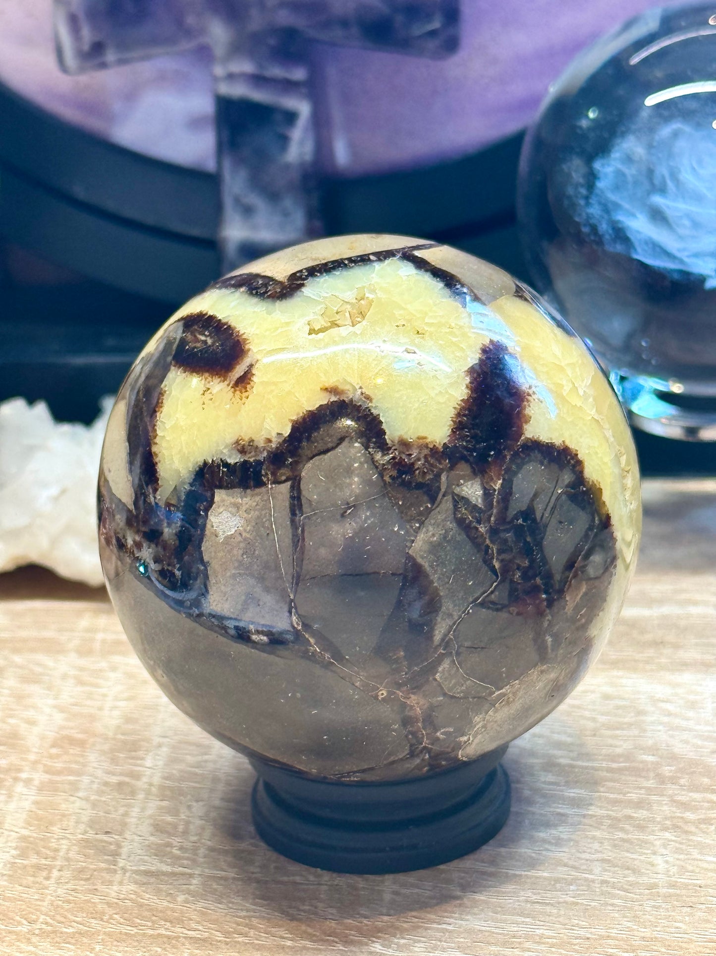 Sphère de Septaria Sauvage
