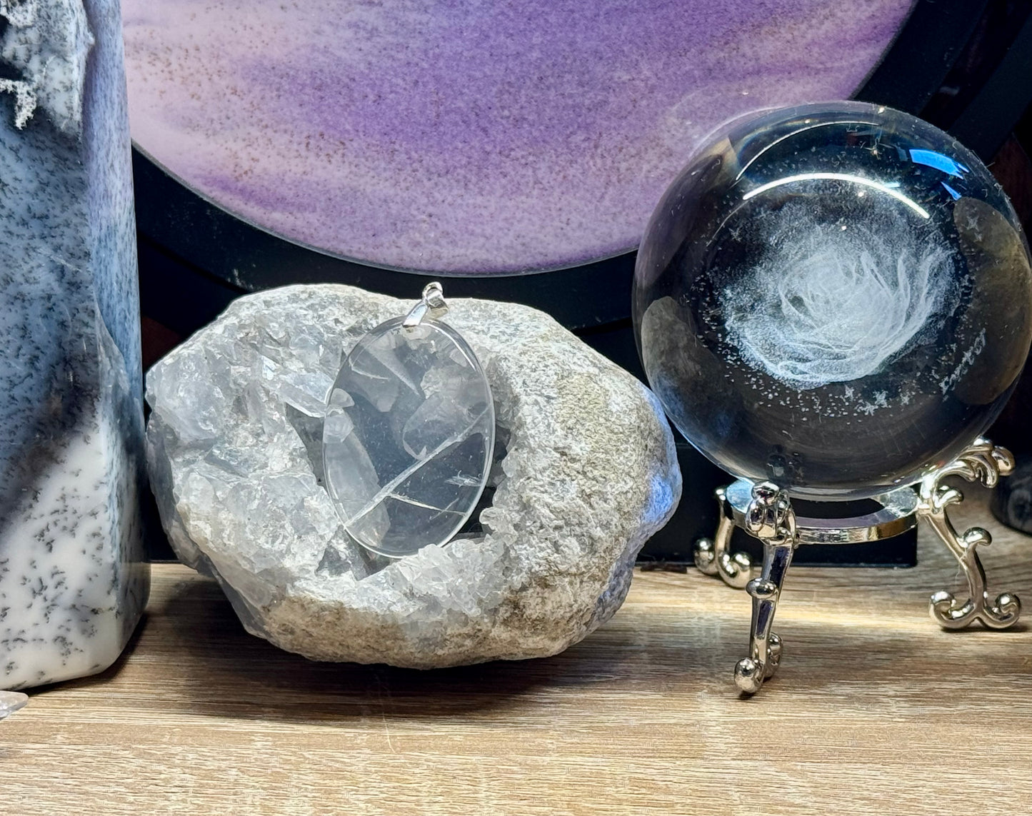 Pendentif de Quartz Laiteux 2