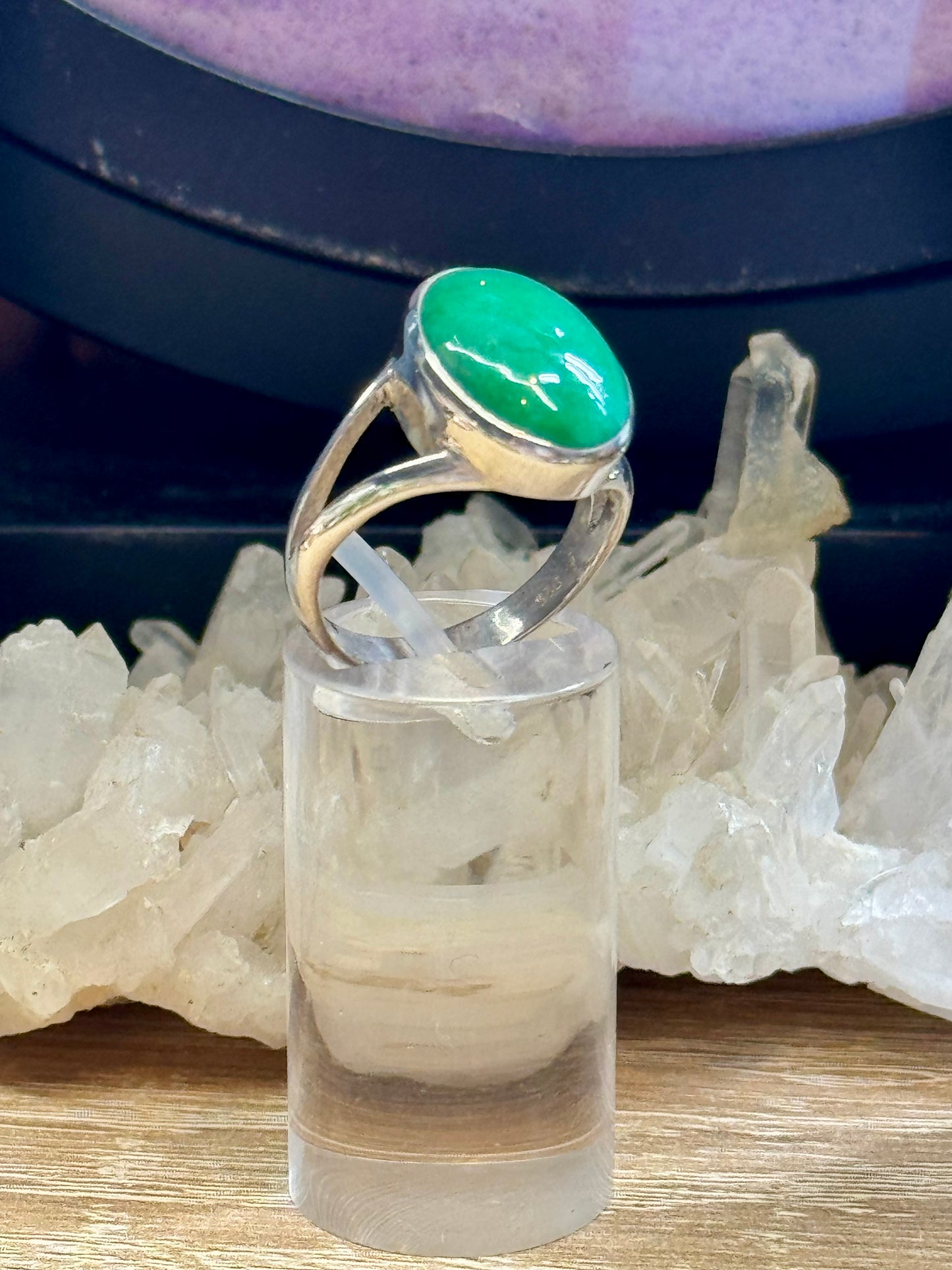 Bague en Jade T56