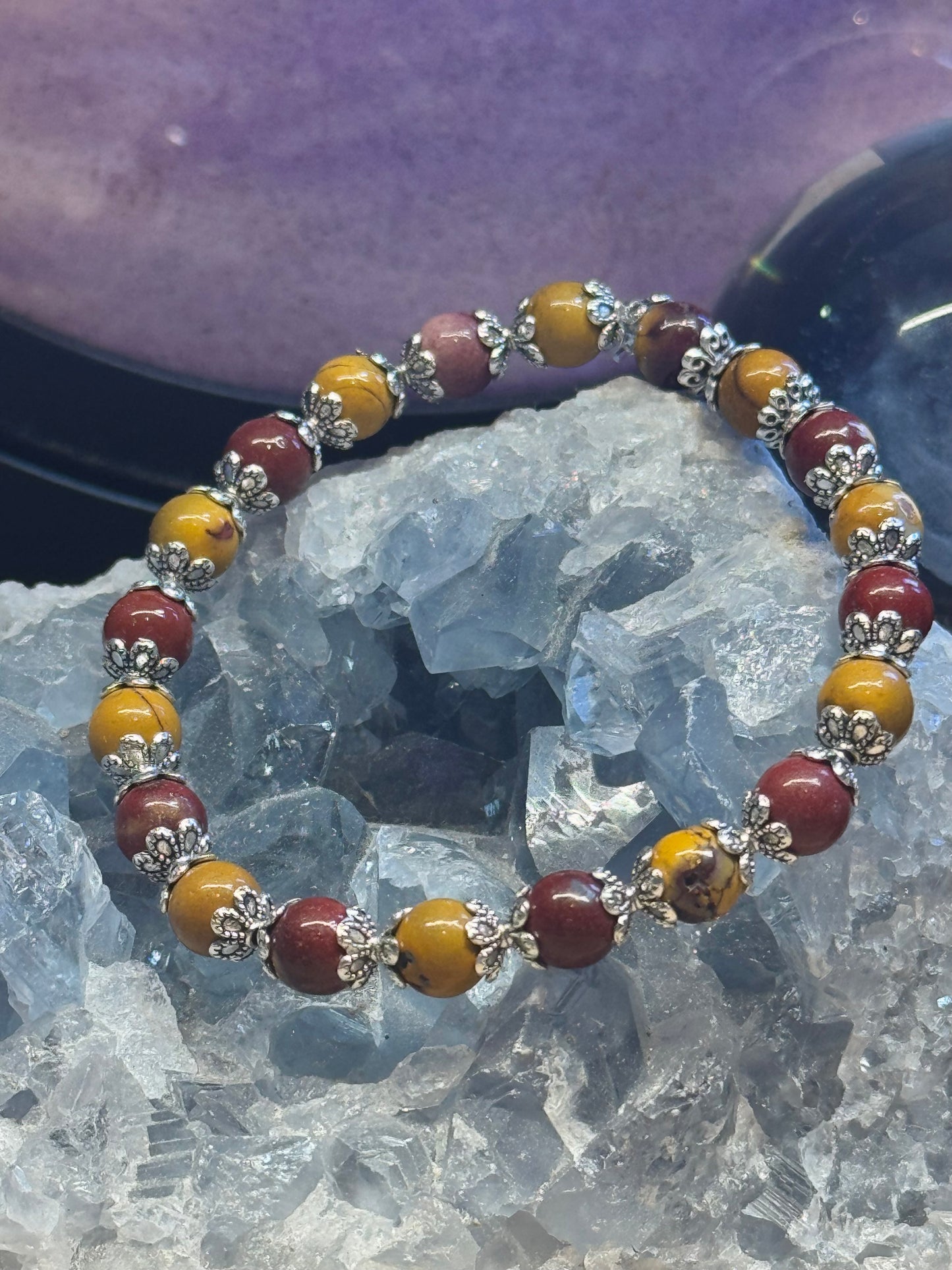 Bracelet "sel-control, sérénité et patience"