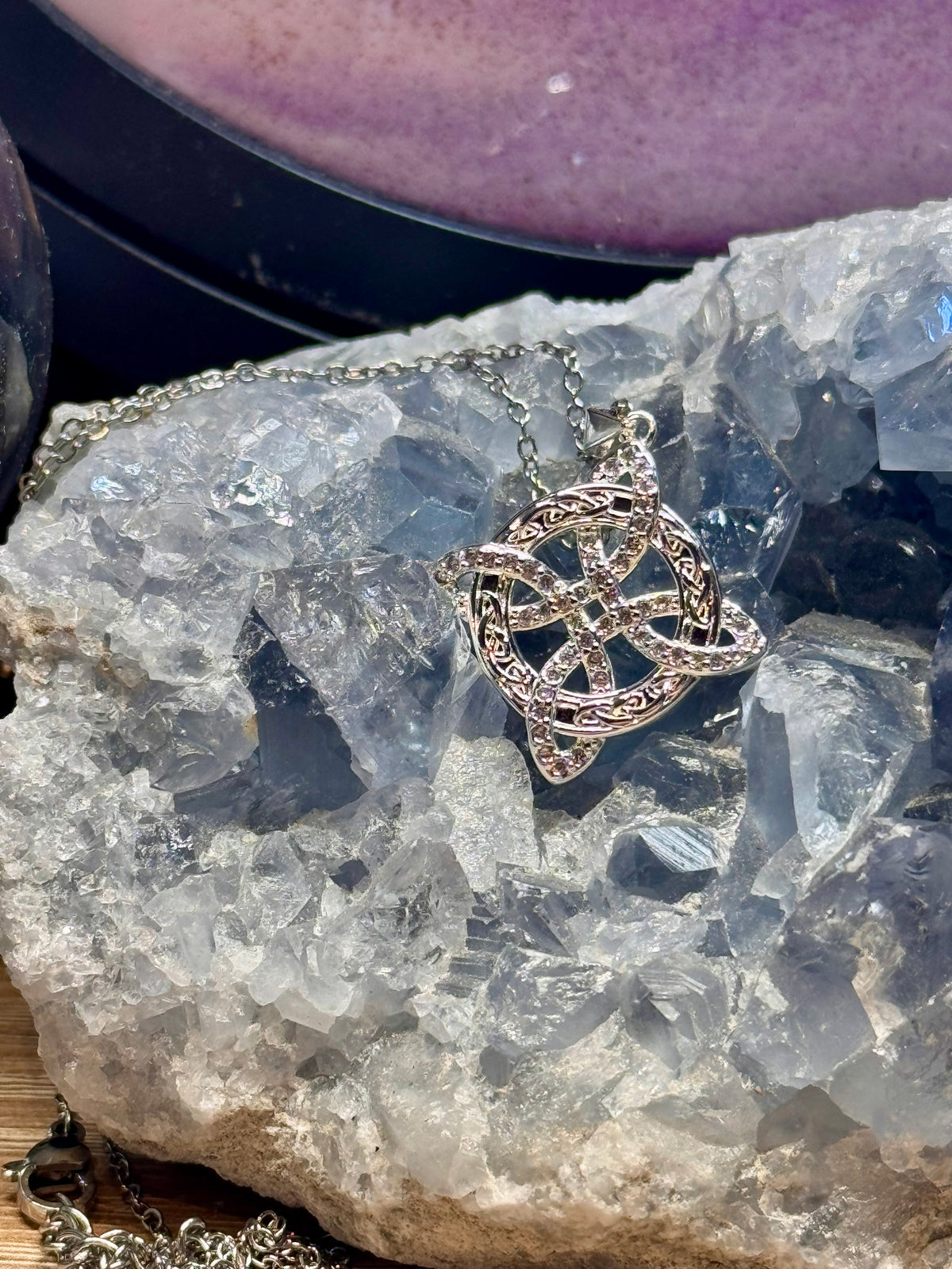 Collier Noeud de Sorcière en argent 925