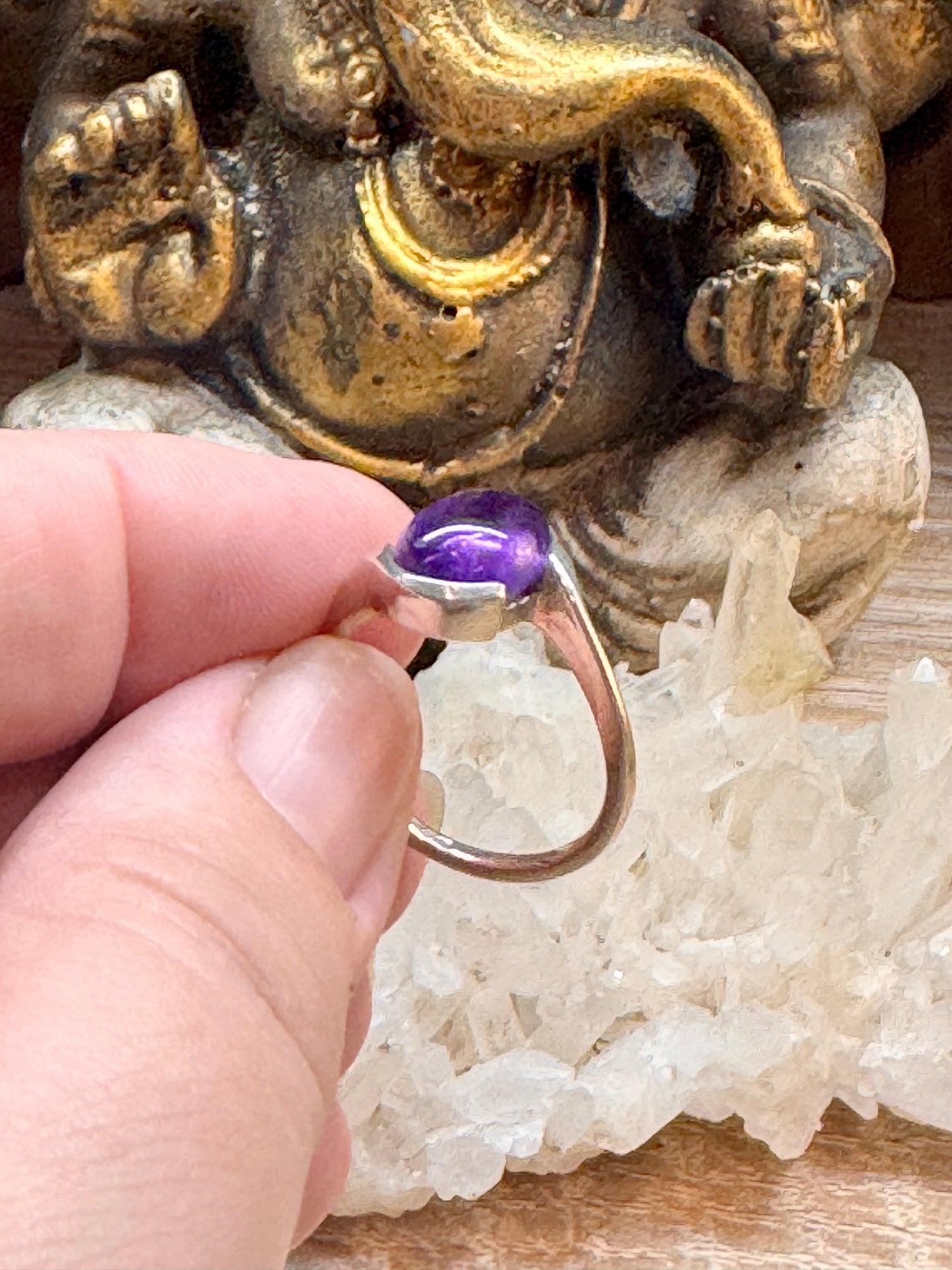 Bague améthyste T55,5
