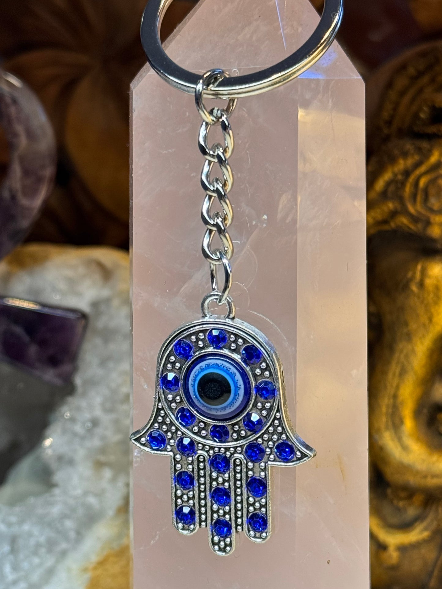 Porte clé Œil de Nazar - Main de Fatma