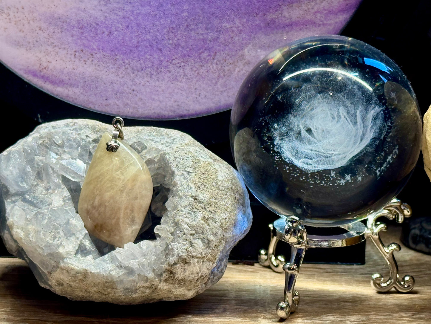 Pendentif de Pierre de lune 3