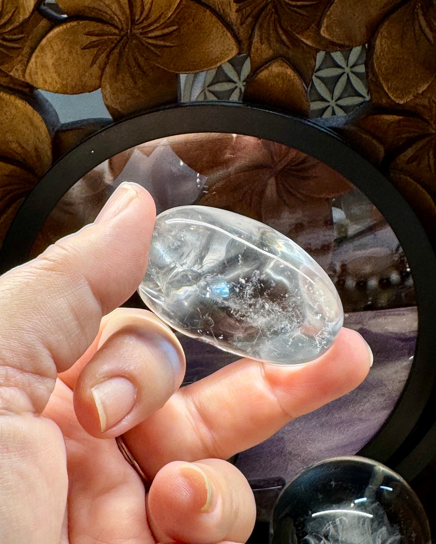 Galets de Quartz Cristal