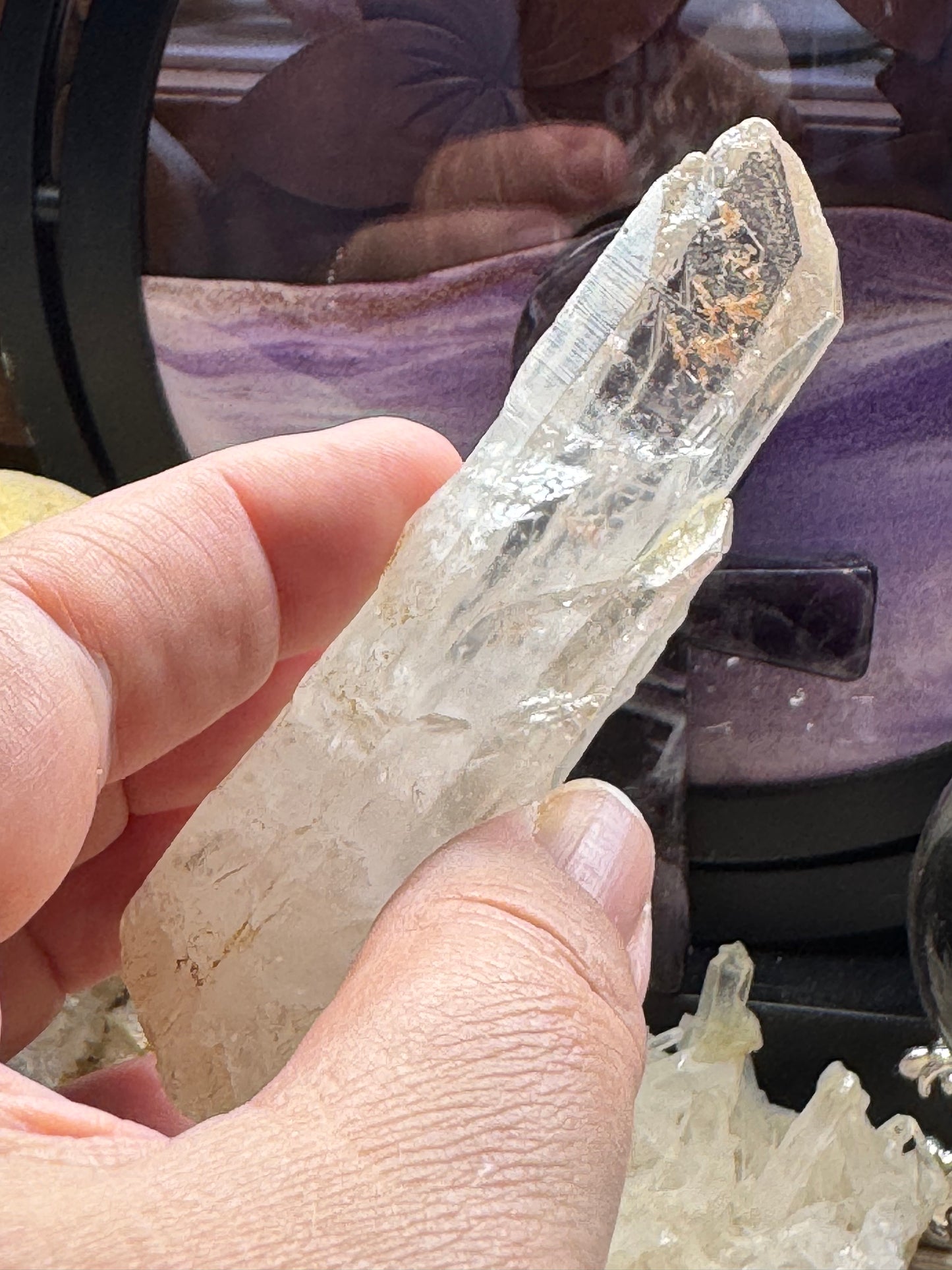 Pointe de Quartz Lémurien 2