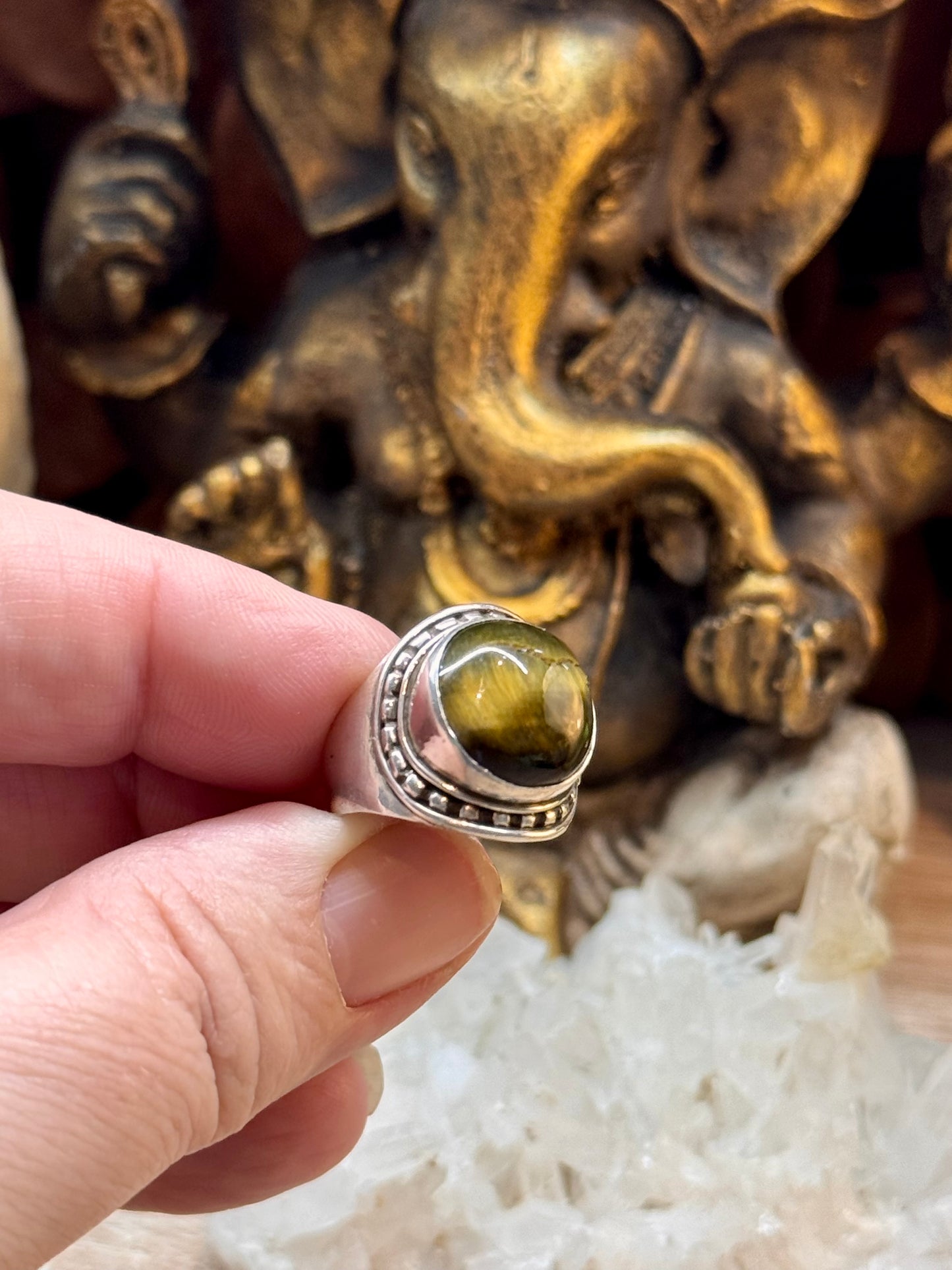 Chevalière Oeil de faucon