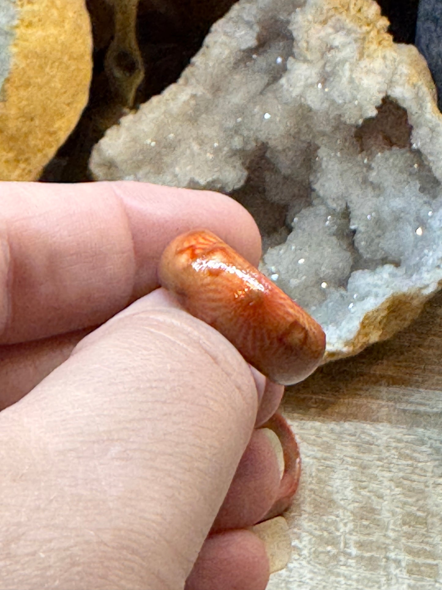 Bague fantaisie en bois