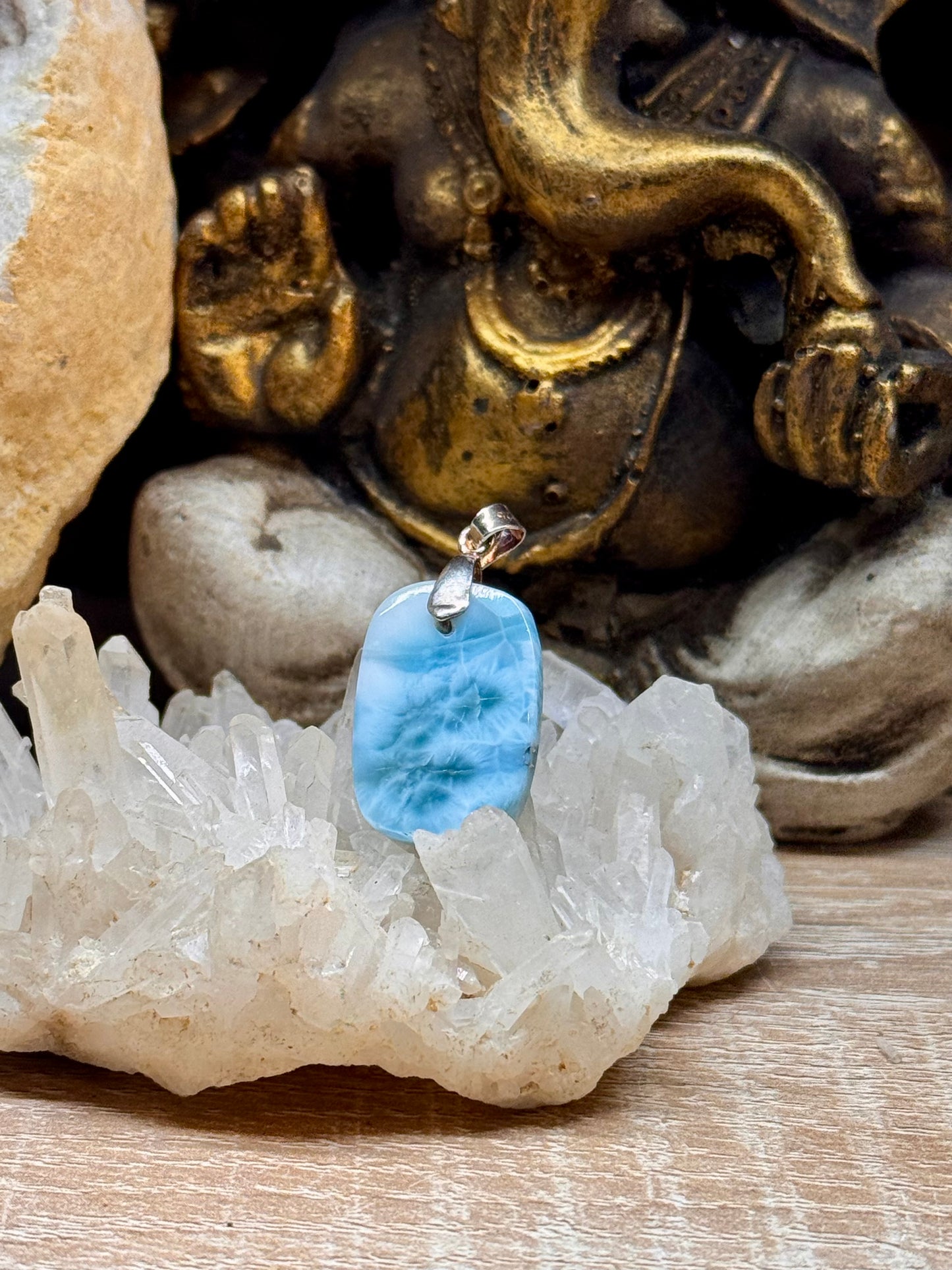 Pendentif de larimar