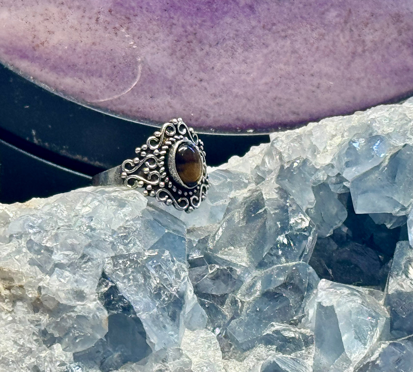 Bague Oeil de Tigre T54,5