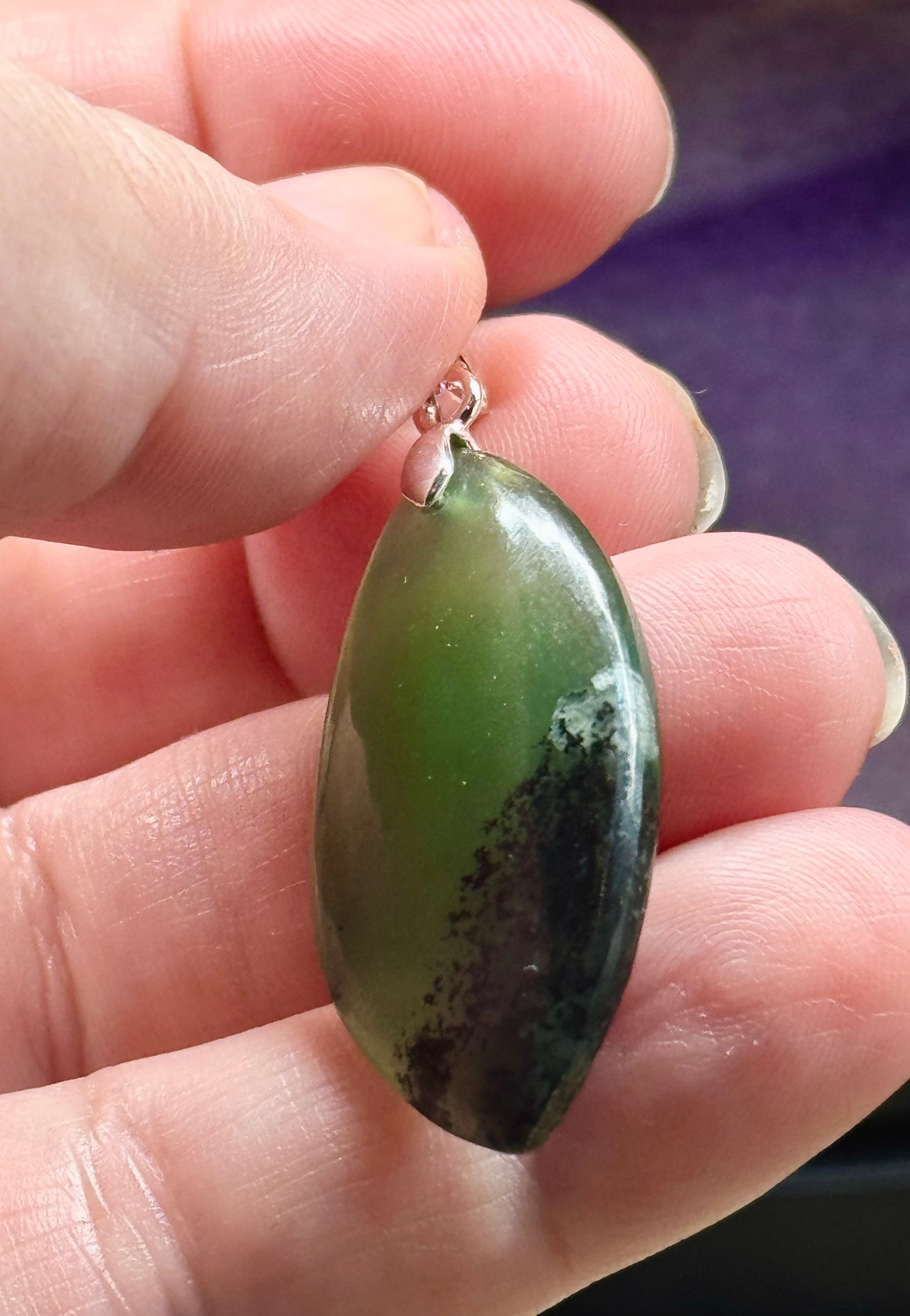 Pendentif de Jade Néphrite