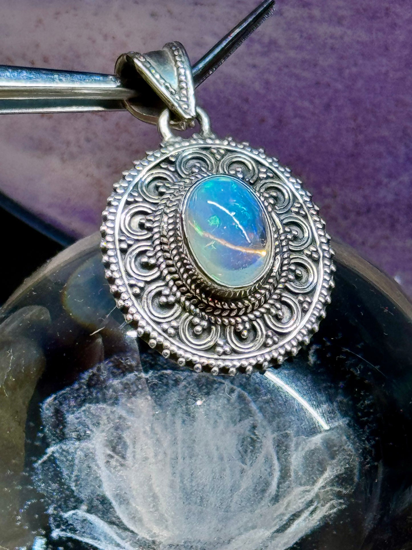 Pendentif bohème d’Opale Welo