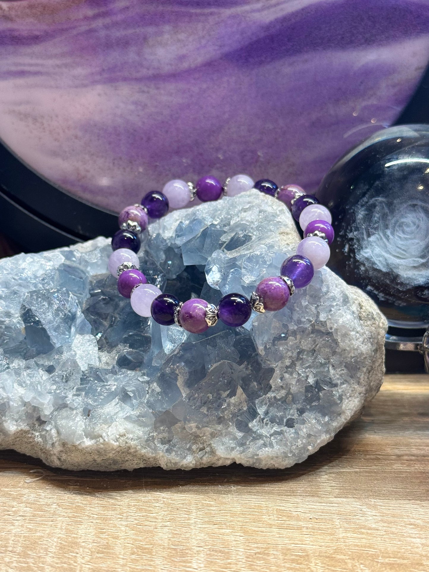 Bracelet énergétique "Stabilité, Harmonie et Tranquillité